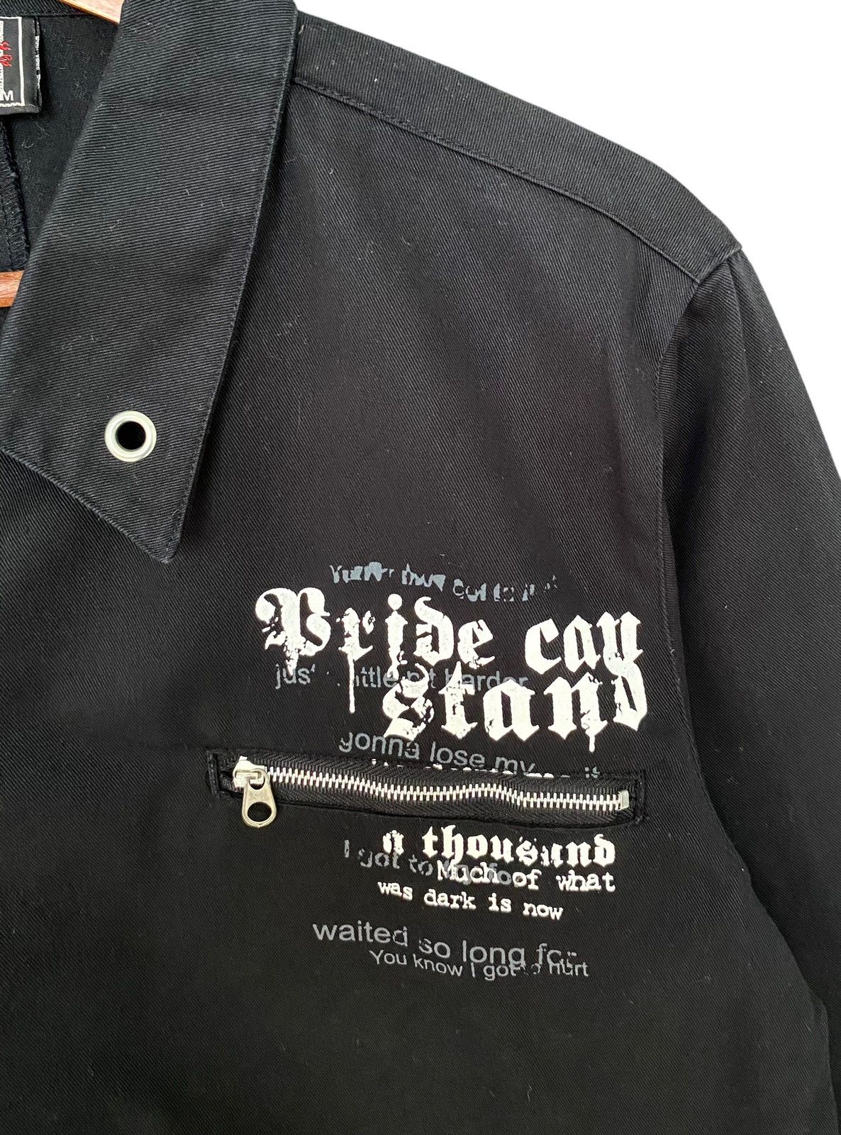 Japanese Brand × Vintage Vintage Japanese Brand Slash Number Bondage Jacket 1990s Size US M / EU 48-50 / 2 - 4 Thumbnail
