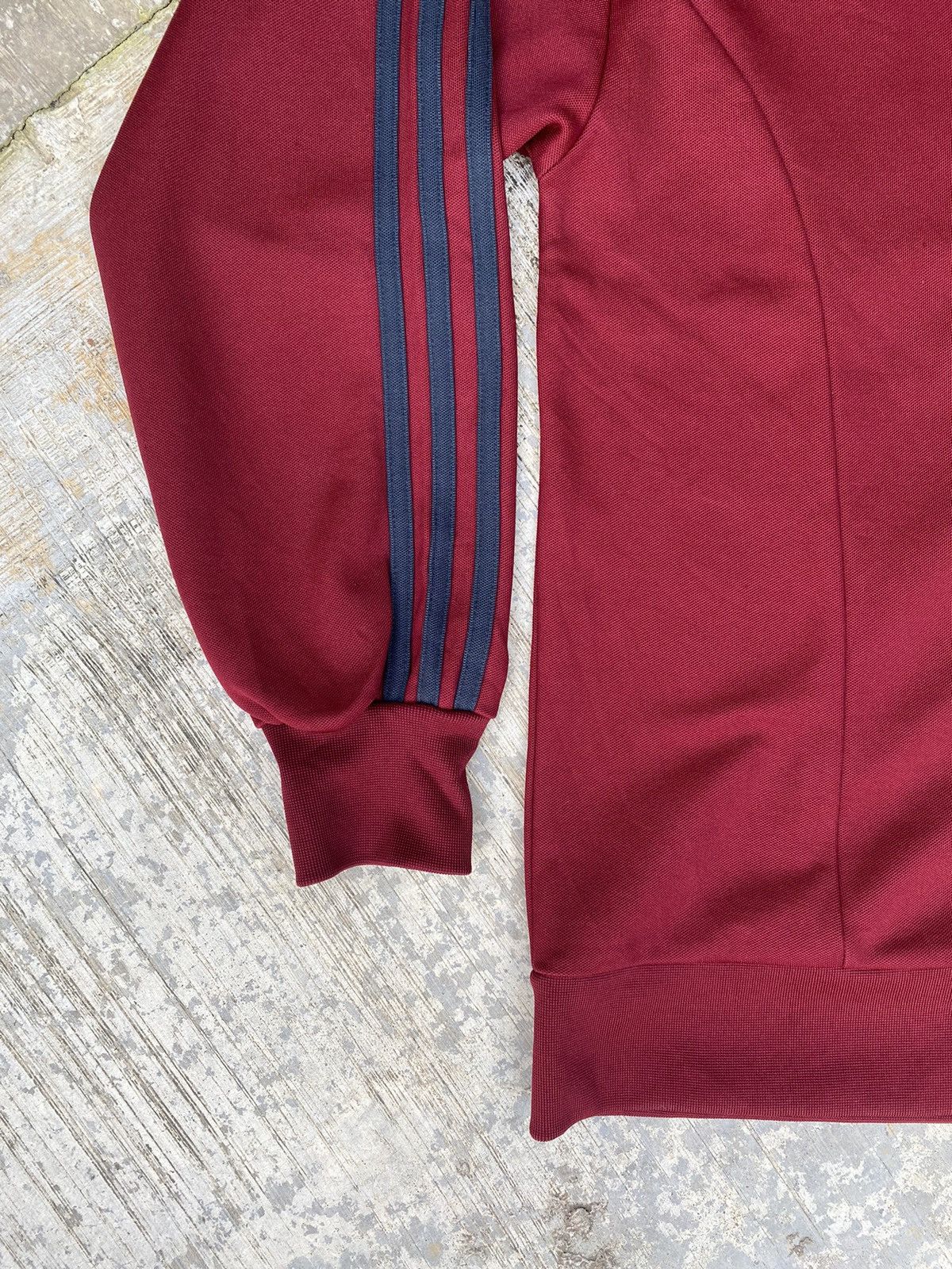 Vintage Distressed Adidas Trefoil Tracktop Jacket Size US M / EU 48-50 / 2 - 6 Thumbnail