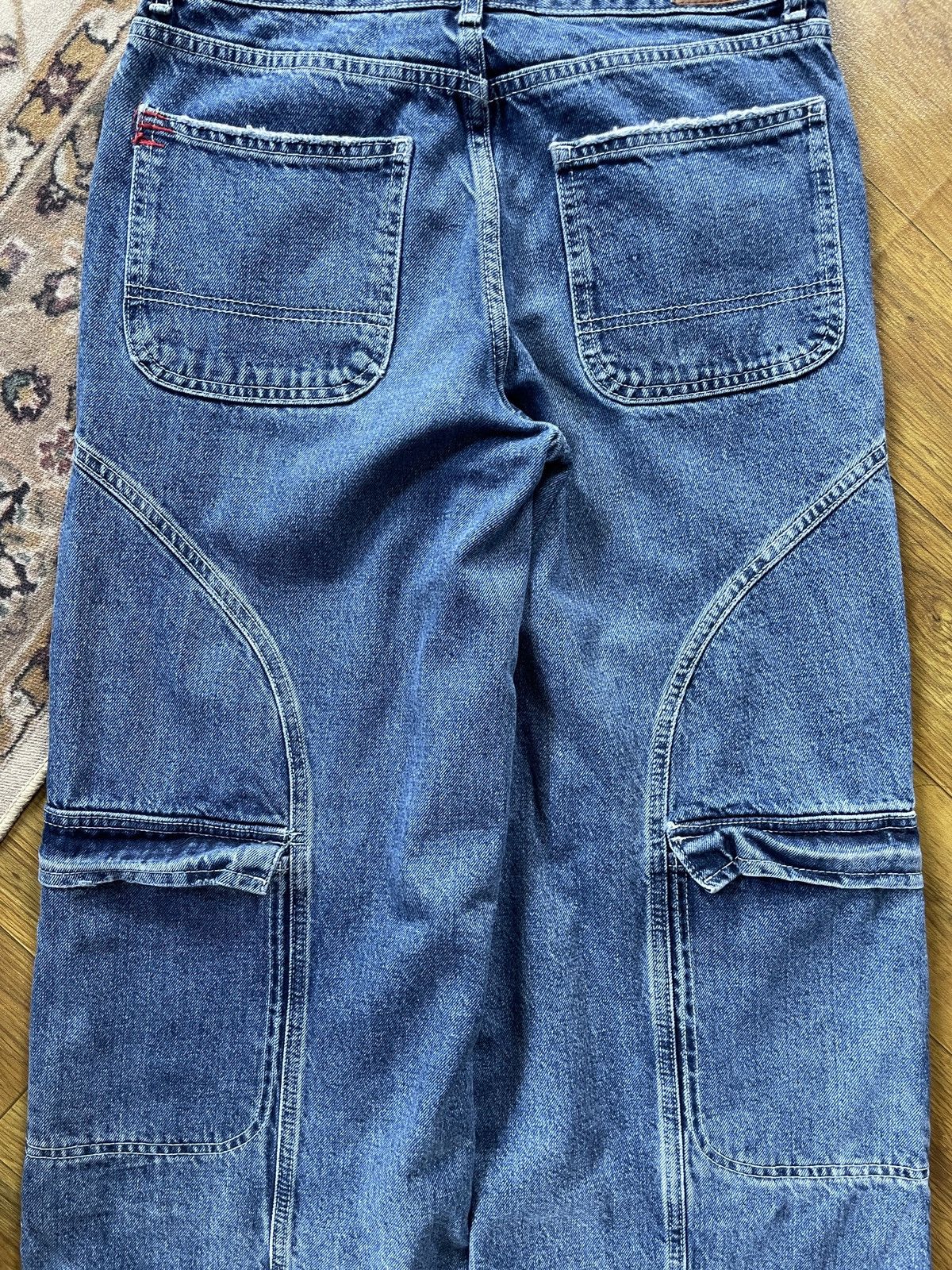 Bdg × Designer Crazy Y2K Baggy Wide Leg Pants Size US 30 / EU 46 - 9 Thumbnail