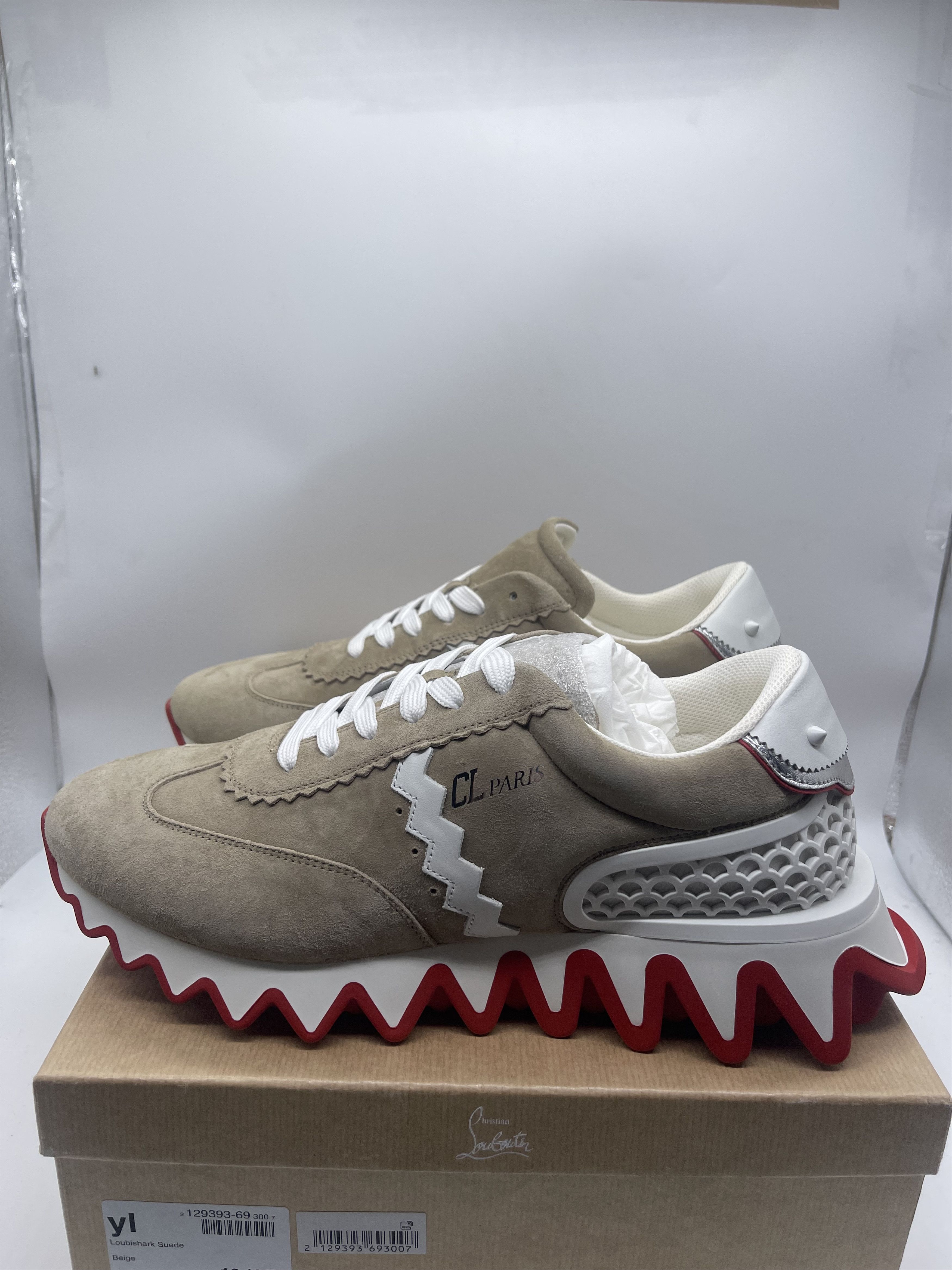 Christian Louboutin christian louboutin loubishark flat sneakers Size US 12 / EU 45 - 1 Thumbnail