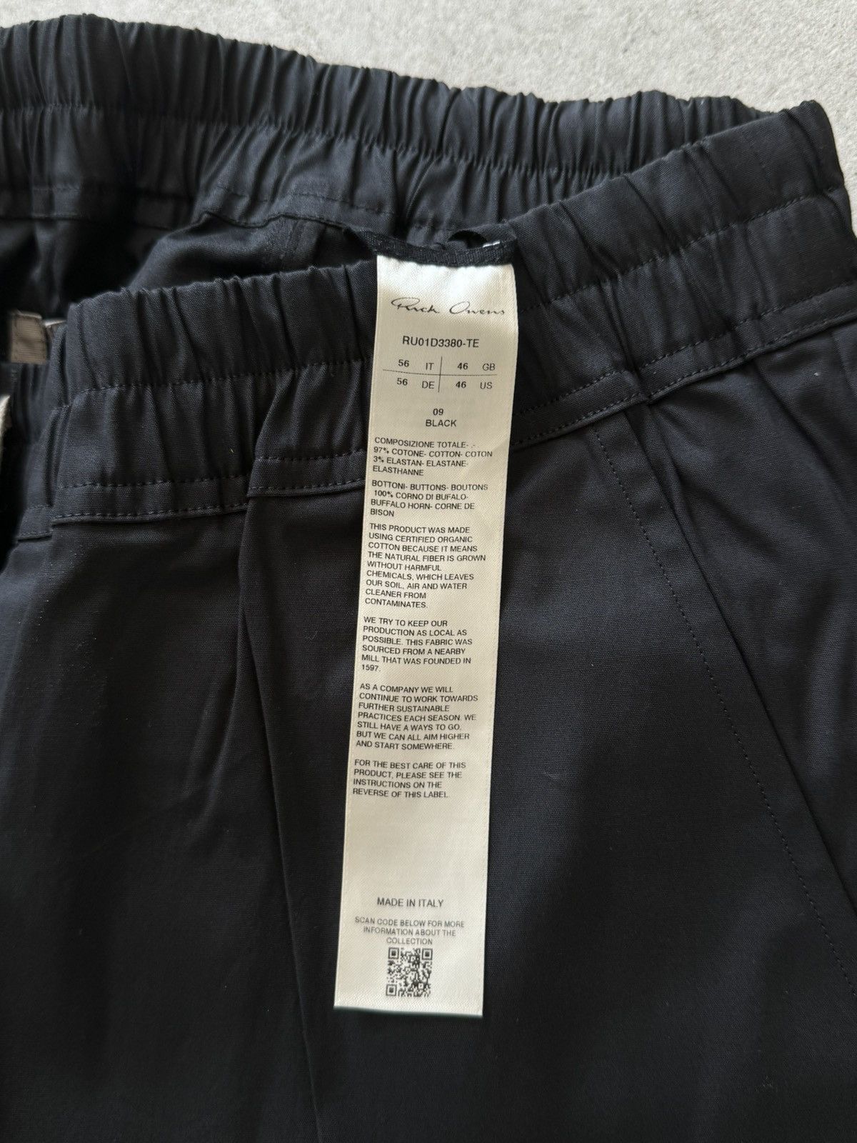 Rick Owens RARE SIZE RICK OWENS BLACK PANTS / SS24 LIDO Size US 40 / EU 56 - 21 Thumbnail