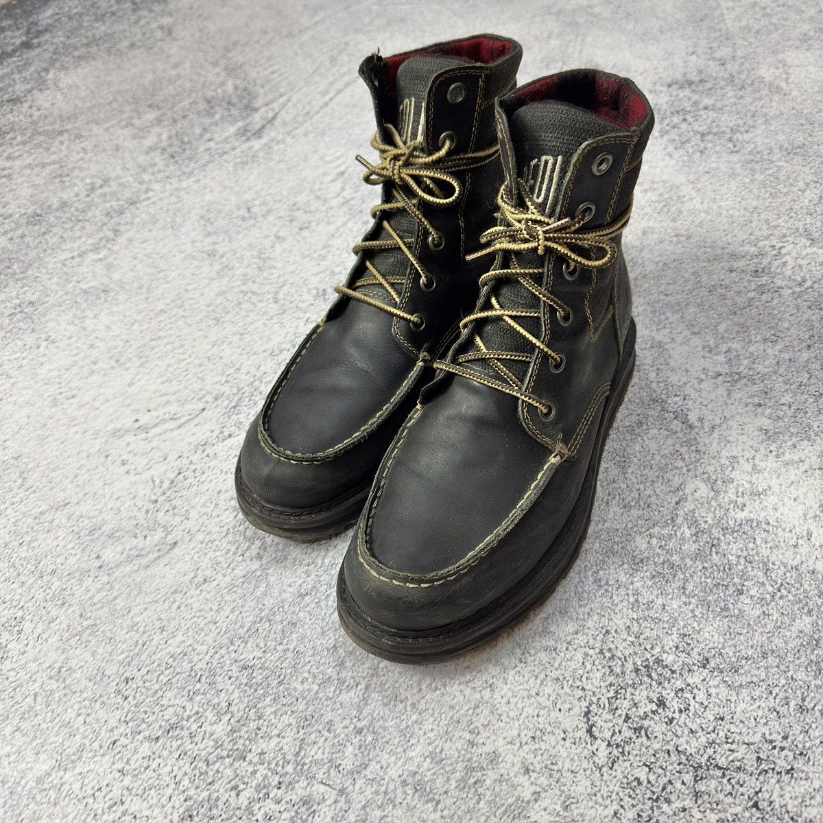 Replay × Vintage Replay Moc Toe Mens Boots Size US 8 / EU 41 - 2 Thumbnail
