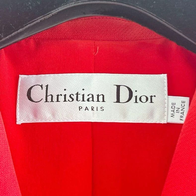Dior Dior Red wool blend suit Size XS / US 0-2 / IT 36-38 - 5 Thumbnail