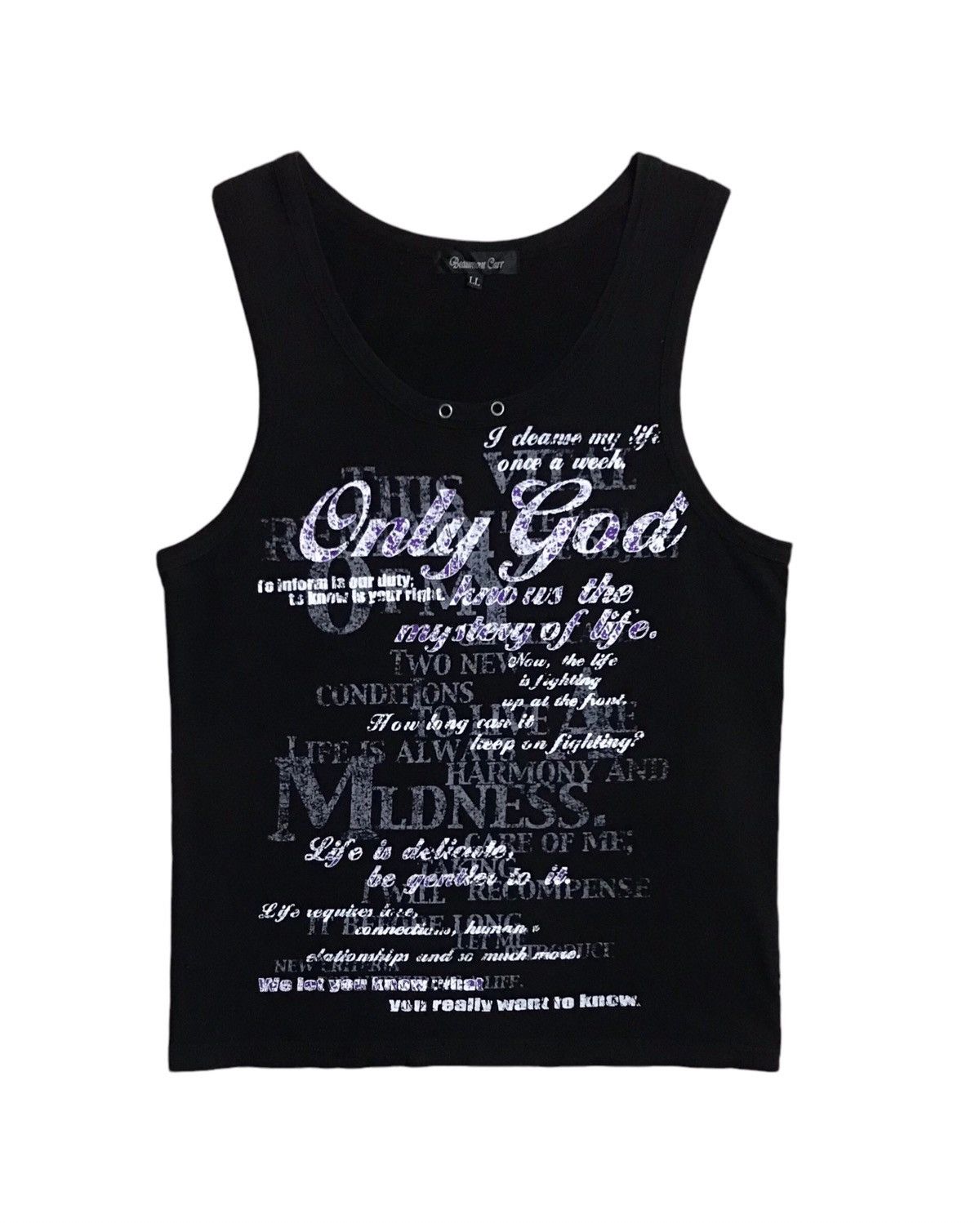 If six was nine grunge tank top