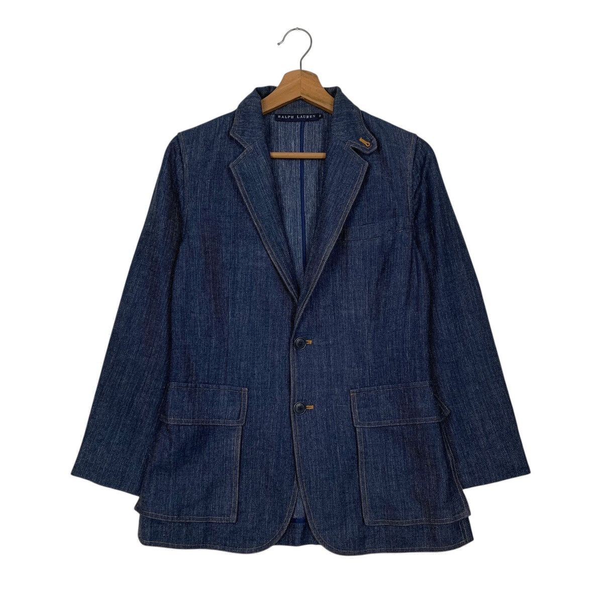 Ralph Lauren Ralph Lauren Indigo Denim Jacket Size US S / EU 44-46 / 1 - 1 Thumbnail