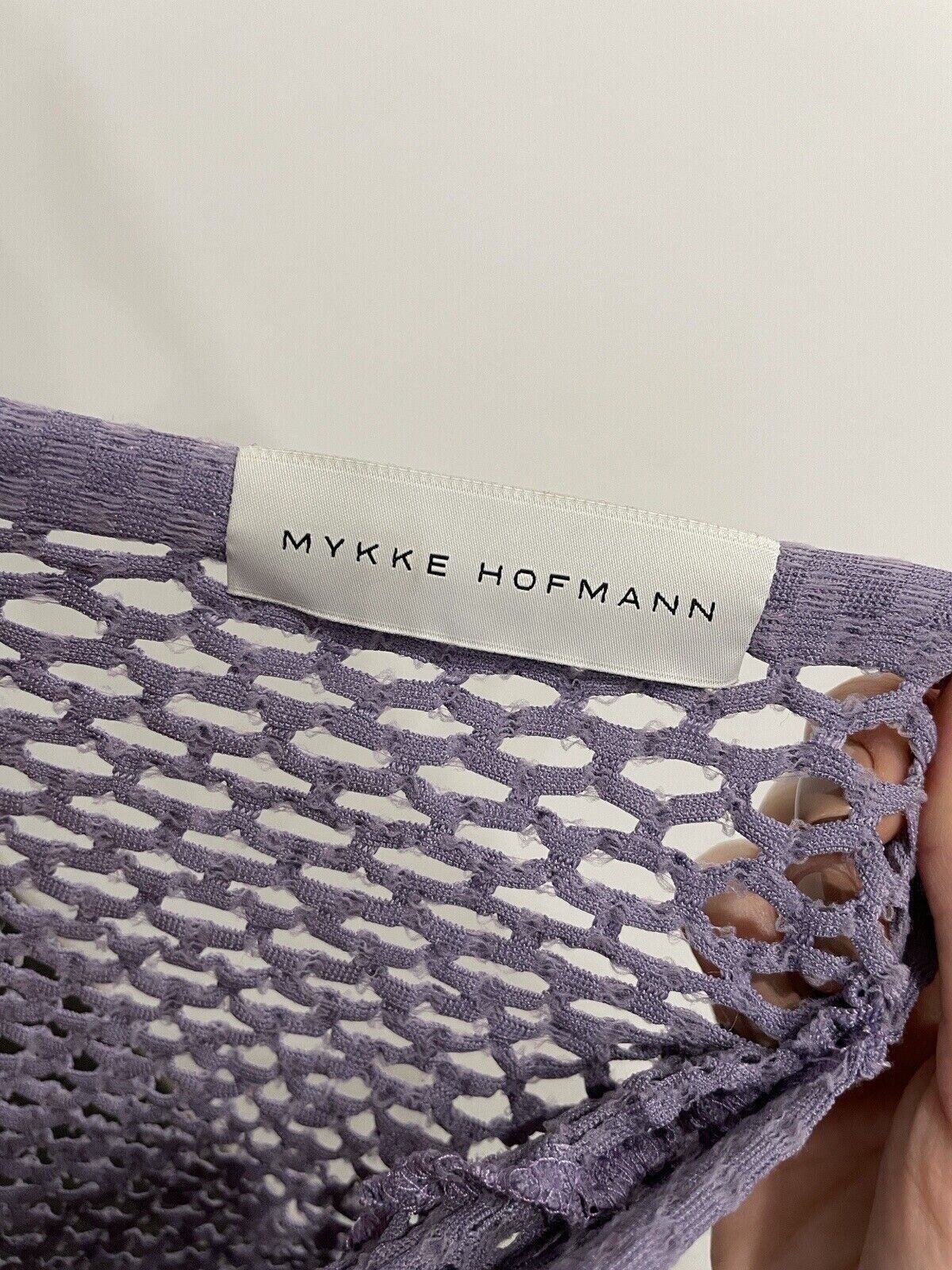 Vintage MYKKE HOFMANN Mesh Slouch Long Dress Kioko In Lilac Serbia Size L / US 10 / IT 46 - 17 Thumbnail