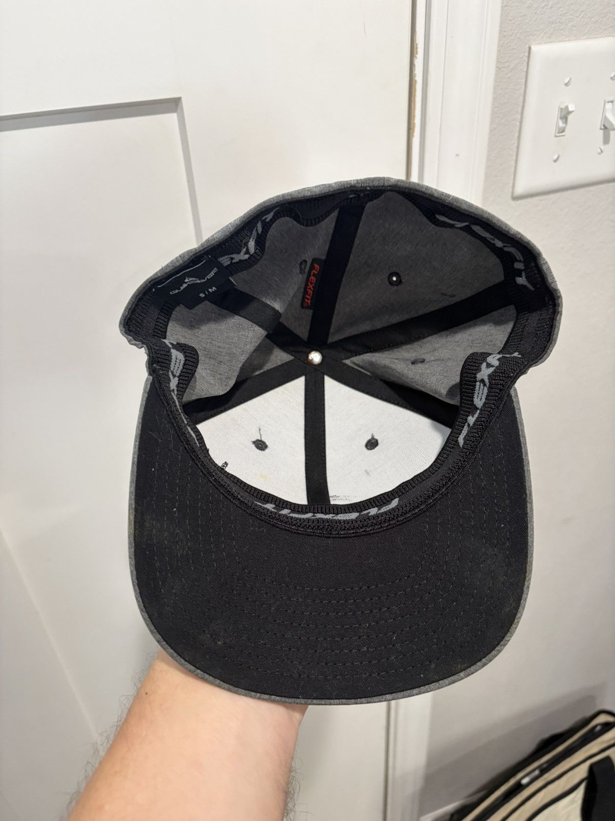 Quiksilver Quiksilver Hat Cap Fitted Flexfit Stretch Baseball Casual Size ONE SIZE - 6 Thumbnail