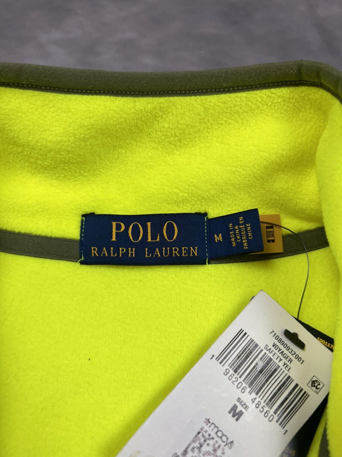 Polo Ralph Lauren NWT Polo Ralph Lauren Voyager Fleece Pullover Safety Yello M Size US M / EU 48-50 / 2 - 8 Thumbnail