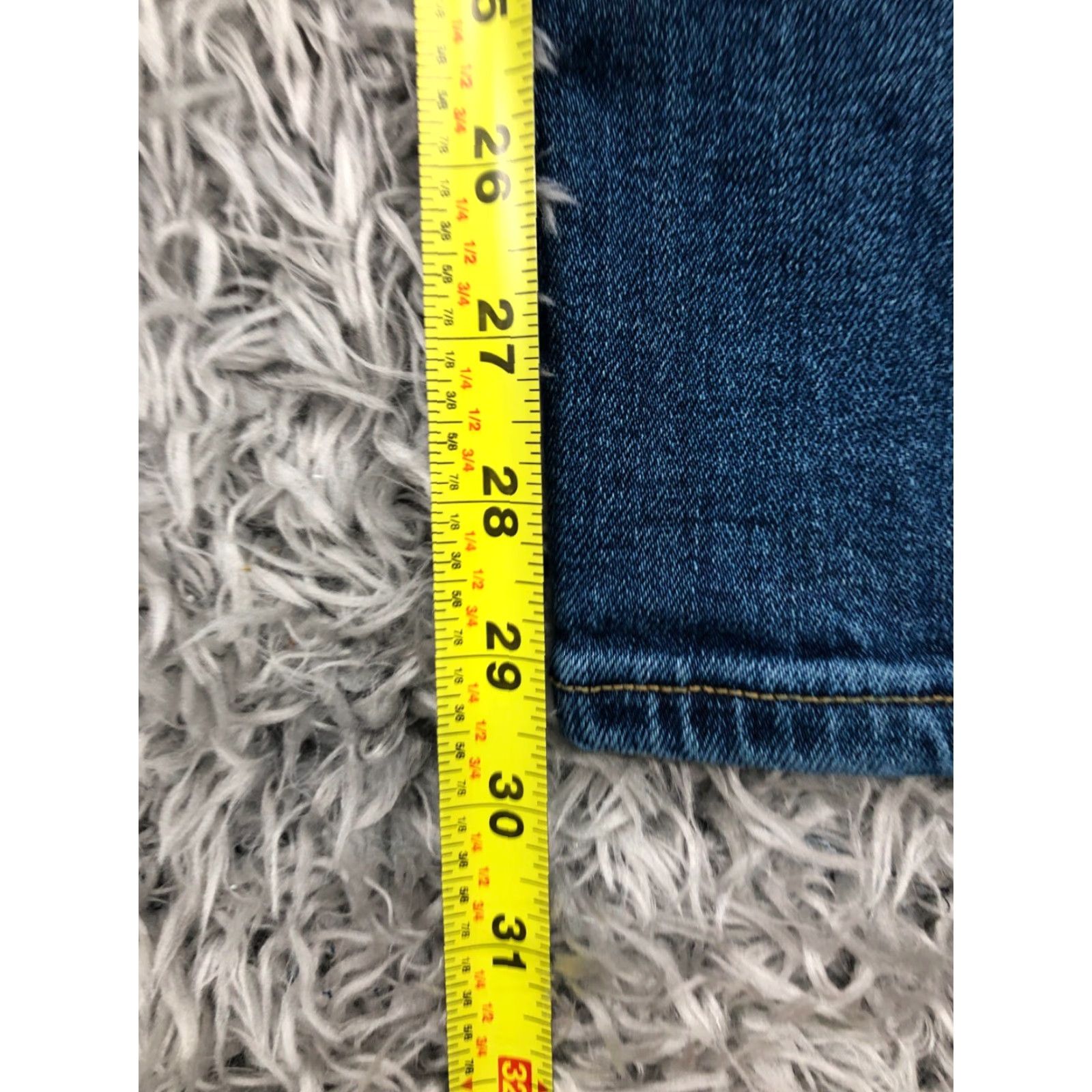 Vintage Mutual Weave The Taper Jeans Mens 40x30 Mid Rise Medium Wash Blue Size US 40 / EU 56 - 3 Thumbnail
