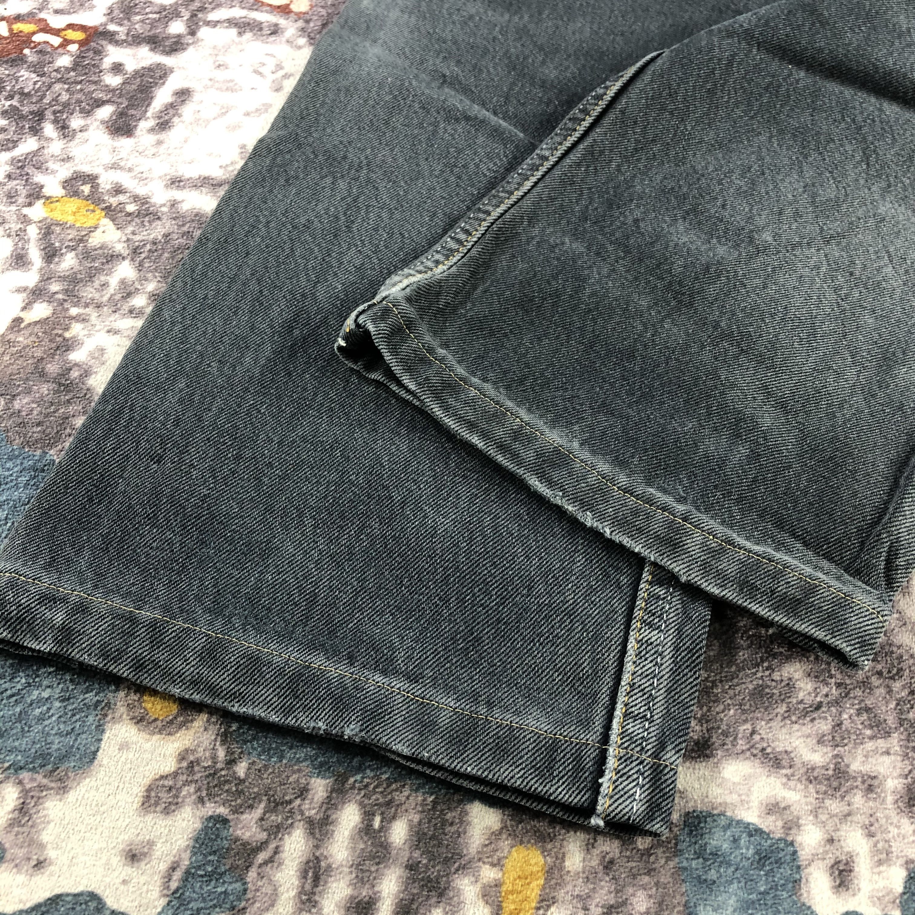 Levi's 90s Vintage Faded Black Levis 501 Jeans-JM3049 Size US 30 / EU 46 - 4 Thumbnail