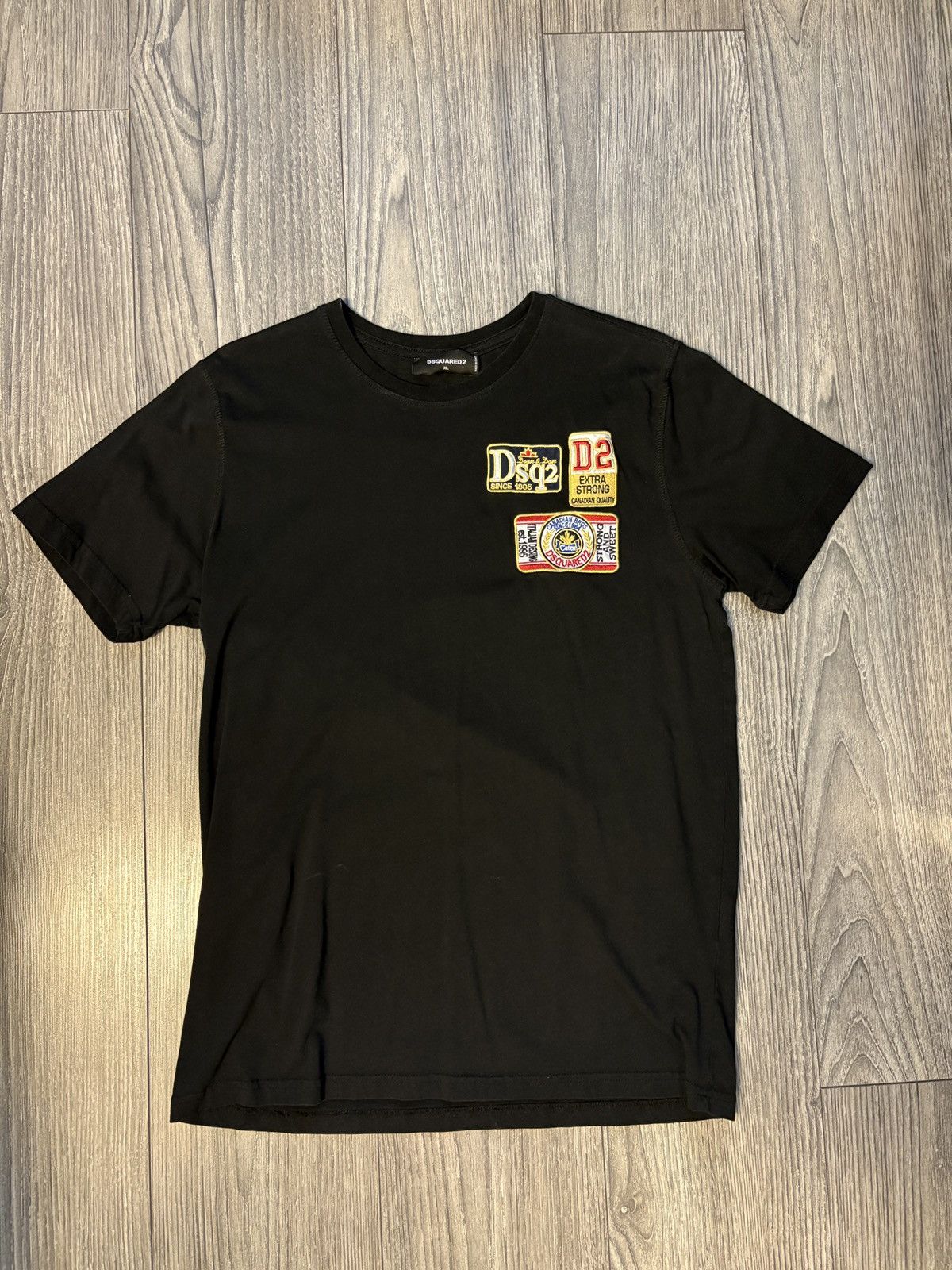 Dsquared2 Dsquared2 Embroidered Patch T-shirt Size US M / EU 48-50 / 2 - 1 Thumbnail