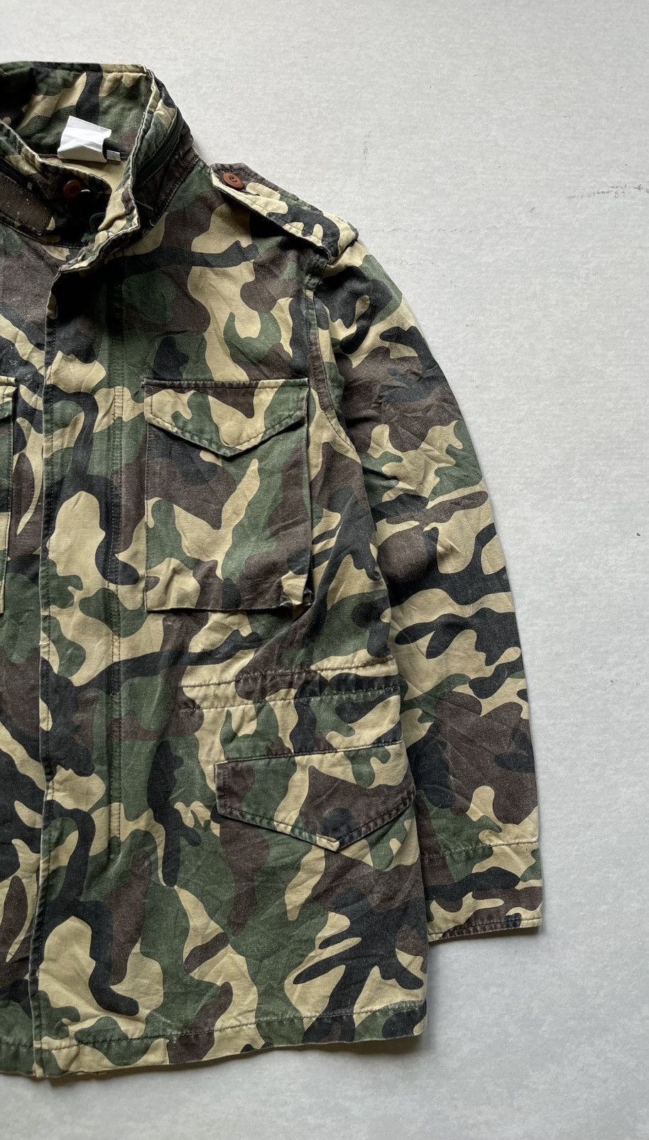 Japanese Brand Vintage Mangrove Camo M65 Field Jacket Size US L / EU 52-54 / 3 - 3 Thumbnail