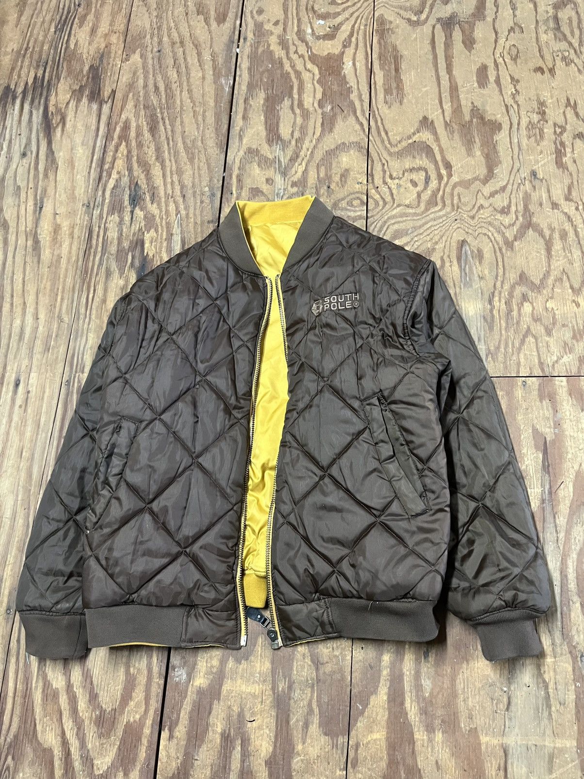 Southpole Southpole Reversible Bomber / Puffer Jacket Mens 2XL Y2K Size US XXL / EU 58 / 5 - 2 Thumbnail