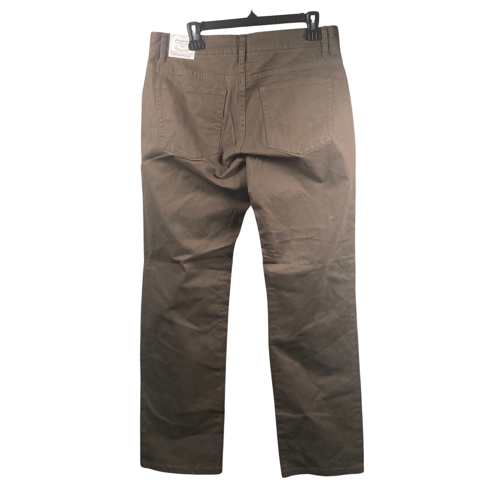Flag & Anthem Flag & Anthem Jeans Men's Fits 33x32 Olive Portland Relaxed Size US 31 - 2 Thumbnail