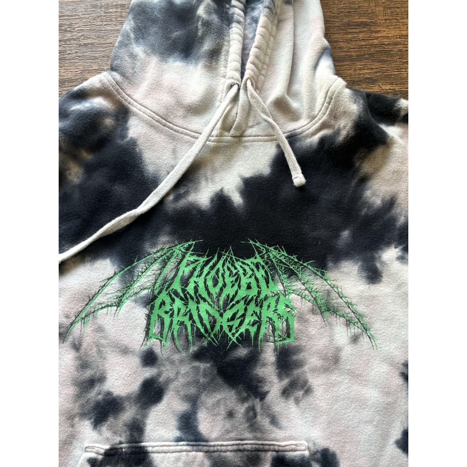 Folk Phoebe Bridgers Hoodie Mens Multicolor Spell-Out S Folk Nu Music Singer Music Logo Graphic Print Hooded Pullover Size US S / EU 44-46 / 1 - 2 Thumbnail