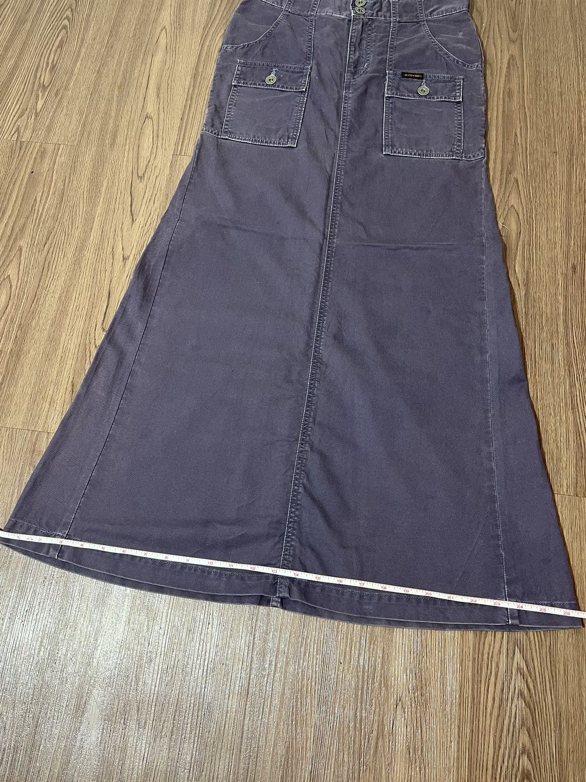 Hysteric Glamour Hysteric Glamour Military Purple Bush Maxi Skirt Size 29" - 17 Thumbnail