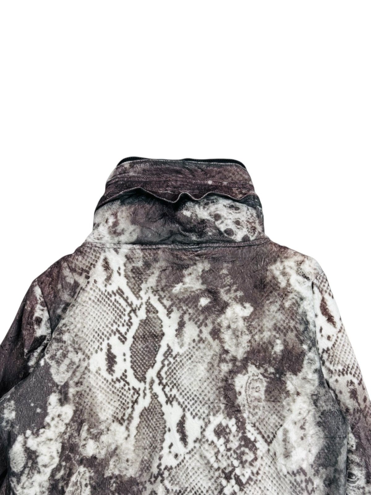 Yasuyuki Ishii 2000s Clash - Printed Python Bono Jacket Size US M / EU 48-50 / 2 - 5 Thumbnail