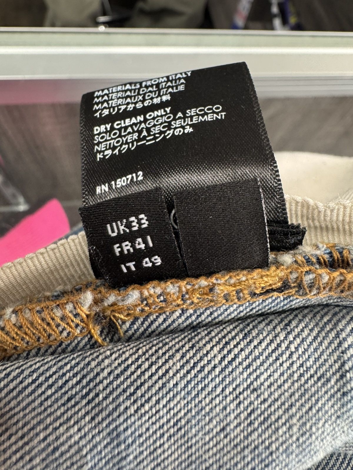 Amiri Lakers Track Jeans (33) Size US 33 - 13 Thumbnail