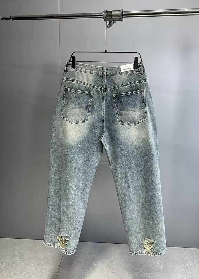 Japanese Brand × Jean Stylish Skateboard Baggy Ripped Jeans Size US 31 - 7 Thumbnail