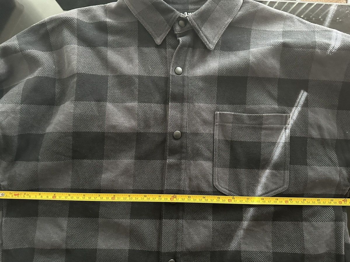 Palm Angels Palm Angels Back Logo Flannel Shirt Size US L / EU 52-54 / 3 - 8 Thumbnail