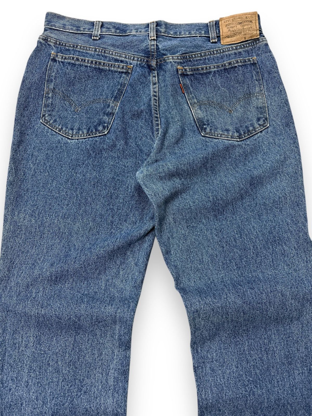 Levi's Vintage Clothing Vintage 80’s Levis 658 Orange Tab Blue Jeans Denim Pants W38 Size US 38 / EU 54 - 11 Thumbnail