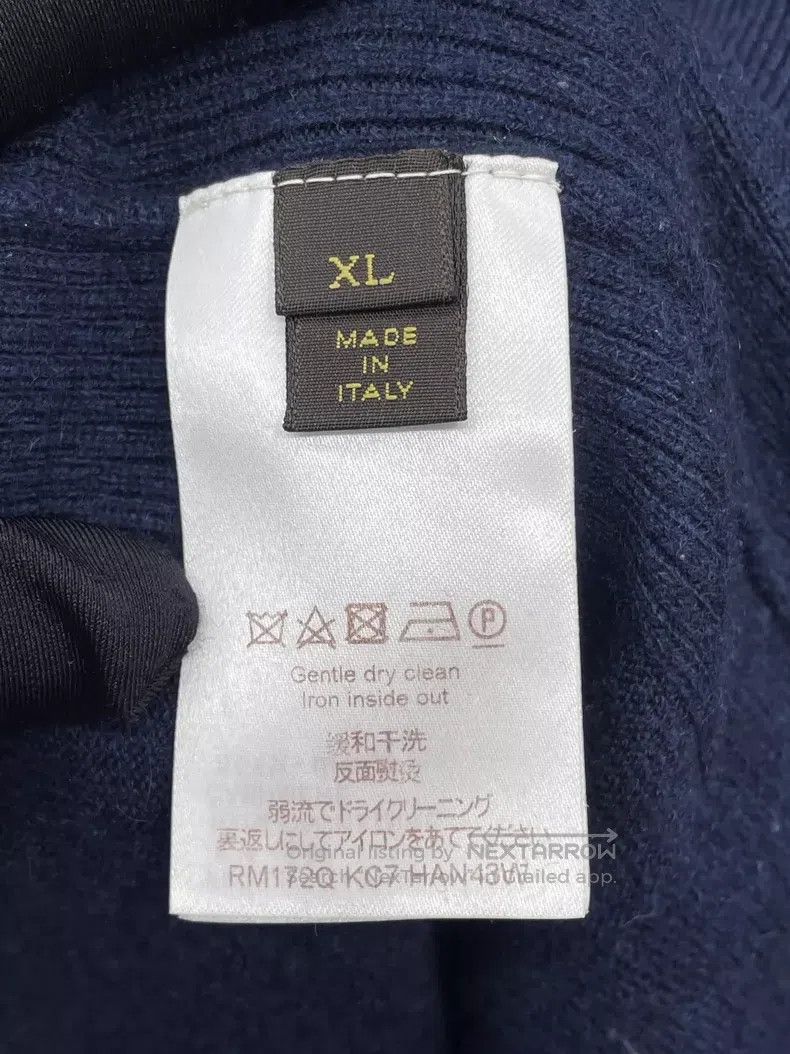 Louis Vuitton Navy blue cashmere sweater