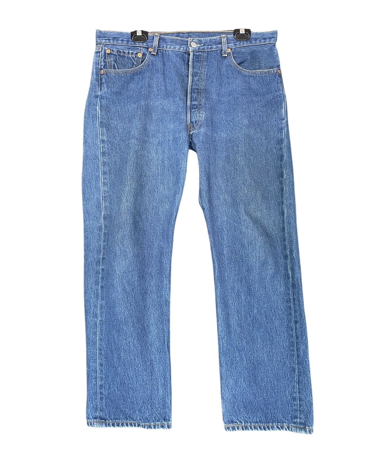 Levi's Vintage LEVI’S 501xx Mexico Heather Blue Jeans Size US 36 / EU 52 - 1 Thumbnail
