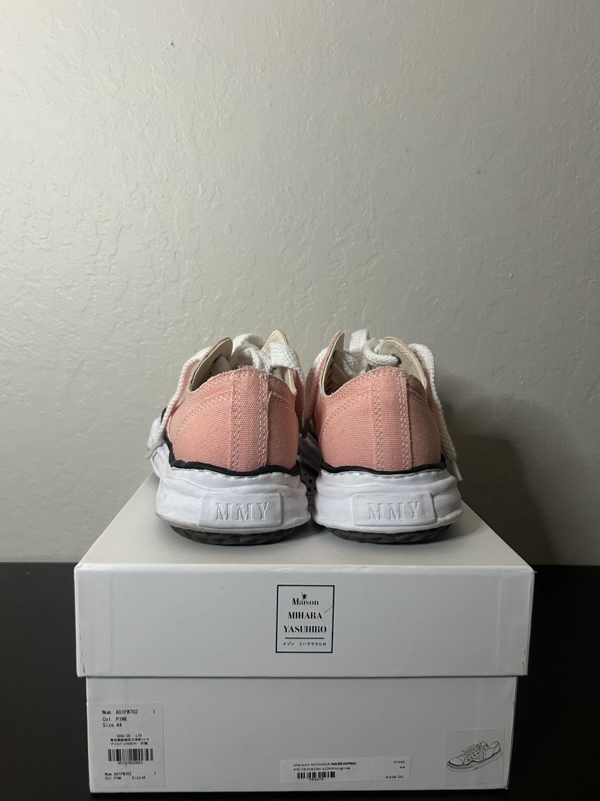 Maison MIHARA YASUHIRO Maison Mihara Pink Peterson OG Low top Sneaker Size US 11 / EU 44 - 3 Thumbnail