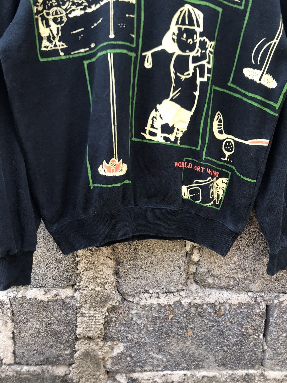 Japanese Brand 🔥World Art Winds Sweatshirt Size US M / EU 48-50 / 2 - 4 Thumbnail