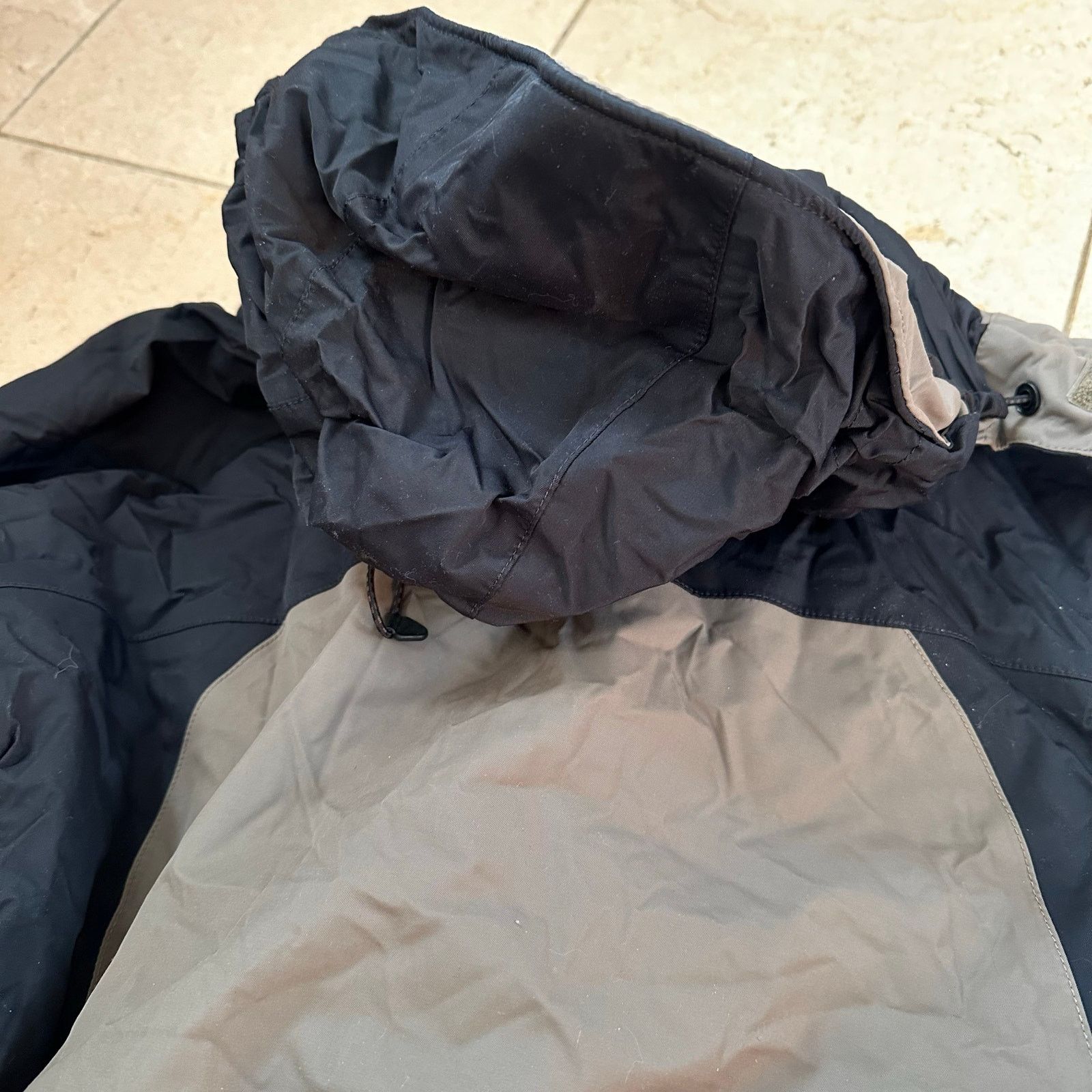 L.L. Bean L.L. Bean L Primaloft Black Tan Ski Parka Jacket Coat hood Size US L / EU 52-54 / 3 - 15 Thumbnail
