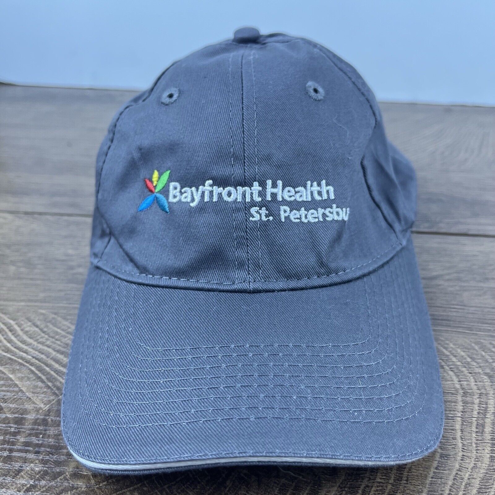 Other Bayfront Health St Petersburgh Hat Gray Hat Adjustable Hat G Size ONE SIZE - 1 Thumbnail