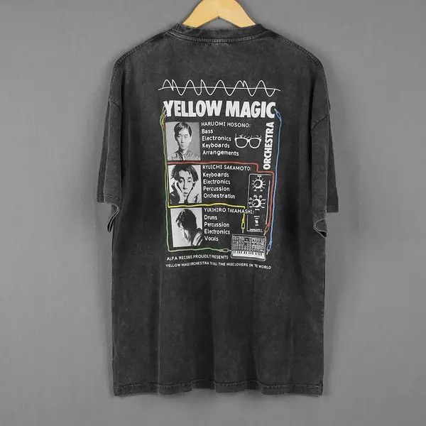 VIBE YMO T-SHIRT Vintage Size US XXL / EU 58 / 5 - 2 Thumbnail