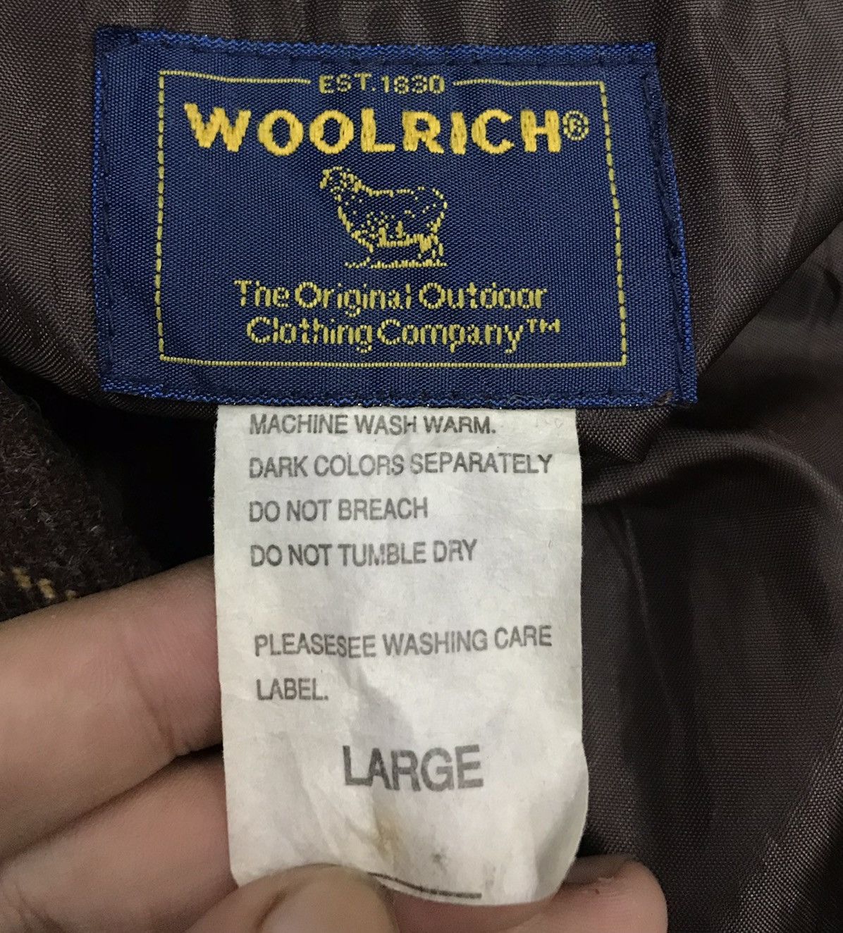 Vintage × Woolrich Woolen Mills Vintage Woolrich Jacket Size US L / EU 52-54 / 3 - 13 Thumbnail