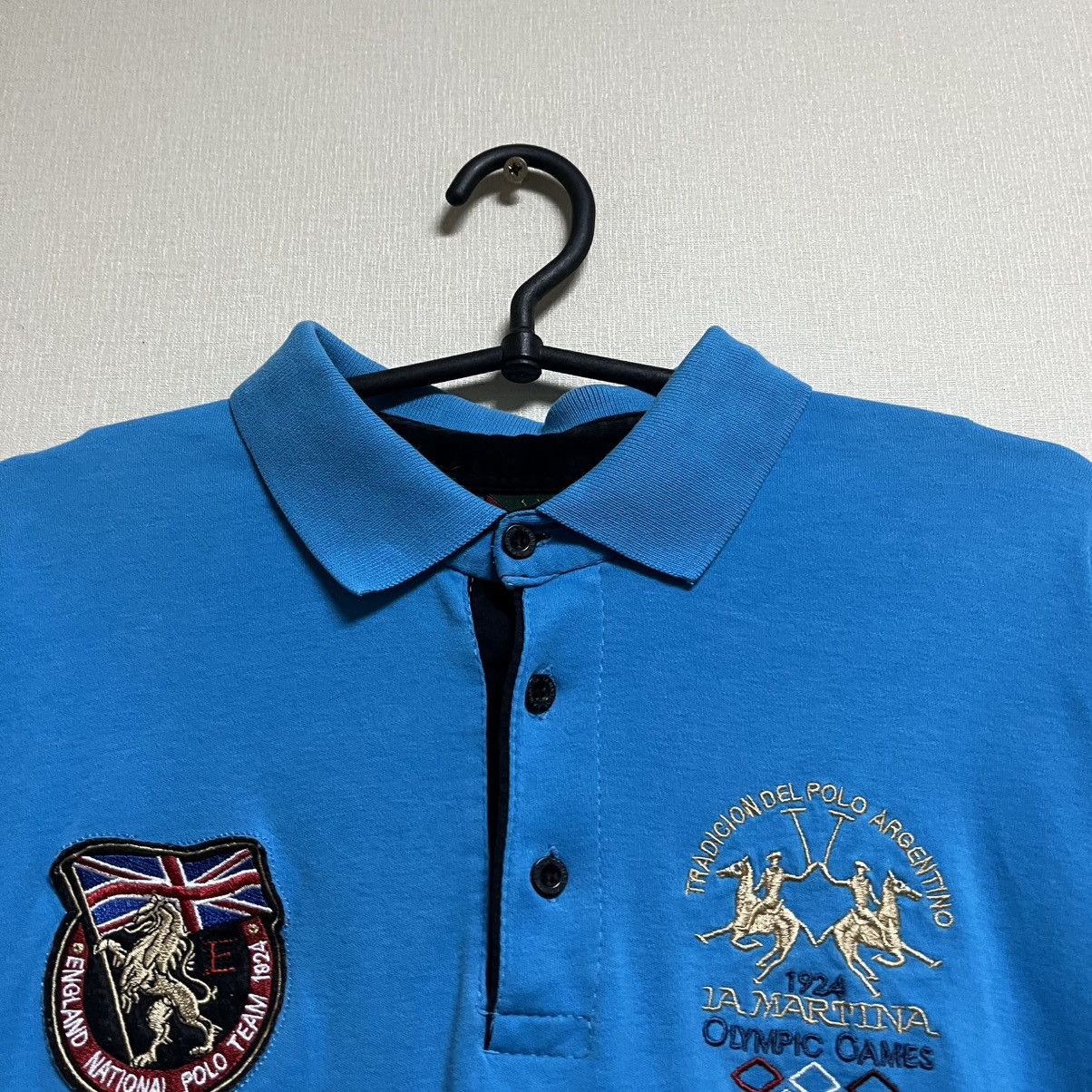 La Martina Vintage Y2K LA MARTINA Polo T-shirt Size US XL / EU 56 / 4 - 4 Thumbnail
