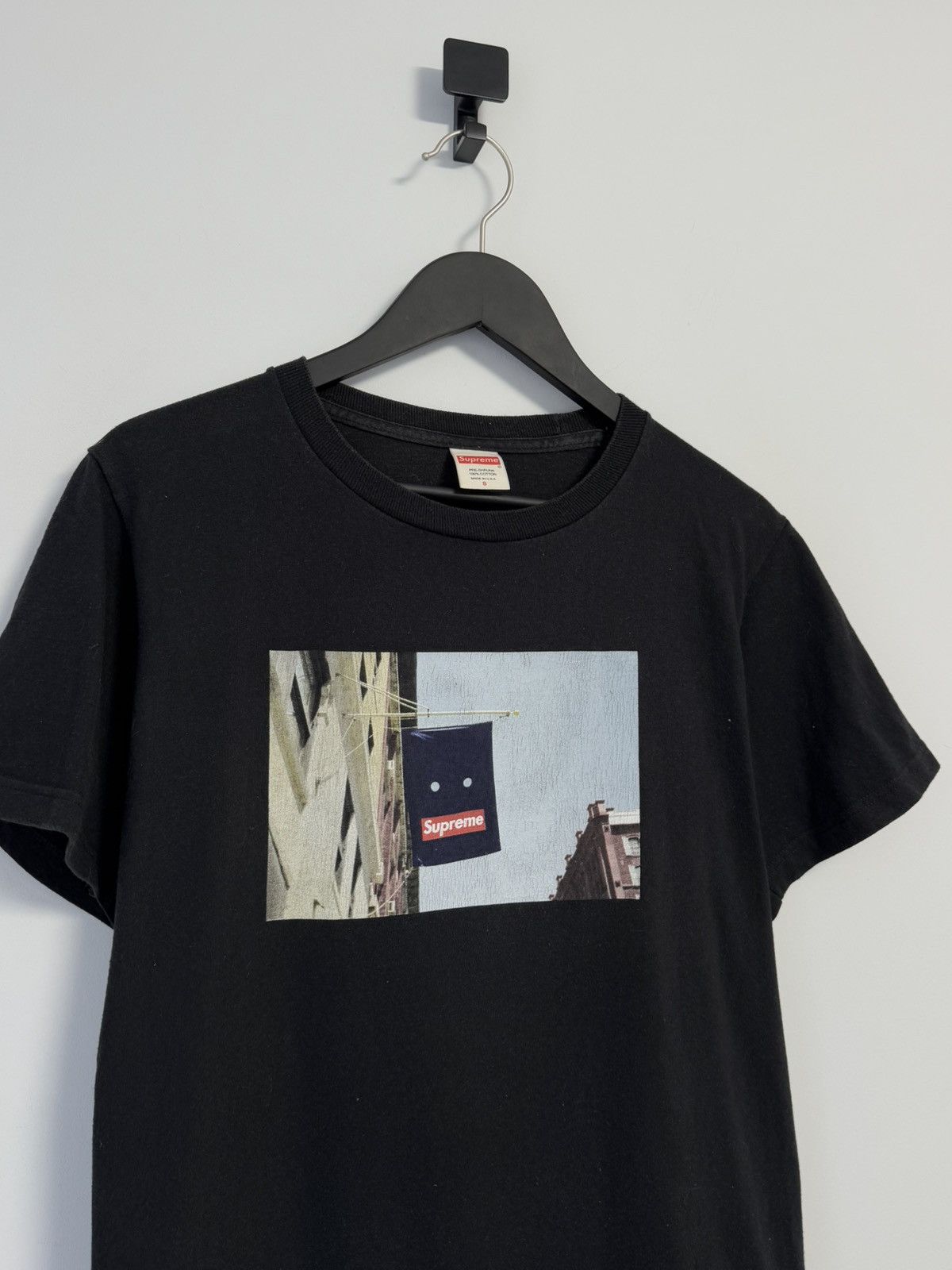 Supreme Supreme FW19 Banner Tee Black T-Shirt Size US S / EU 44-46 / 1 - 2 Thumbnail