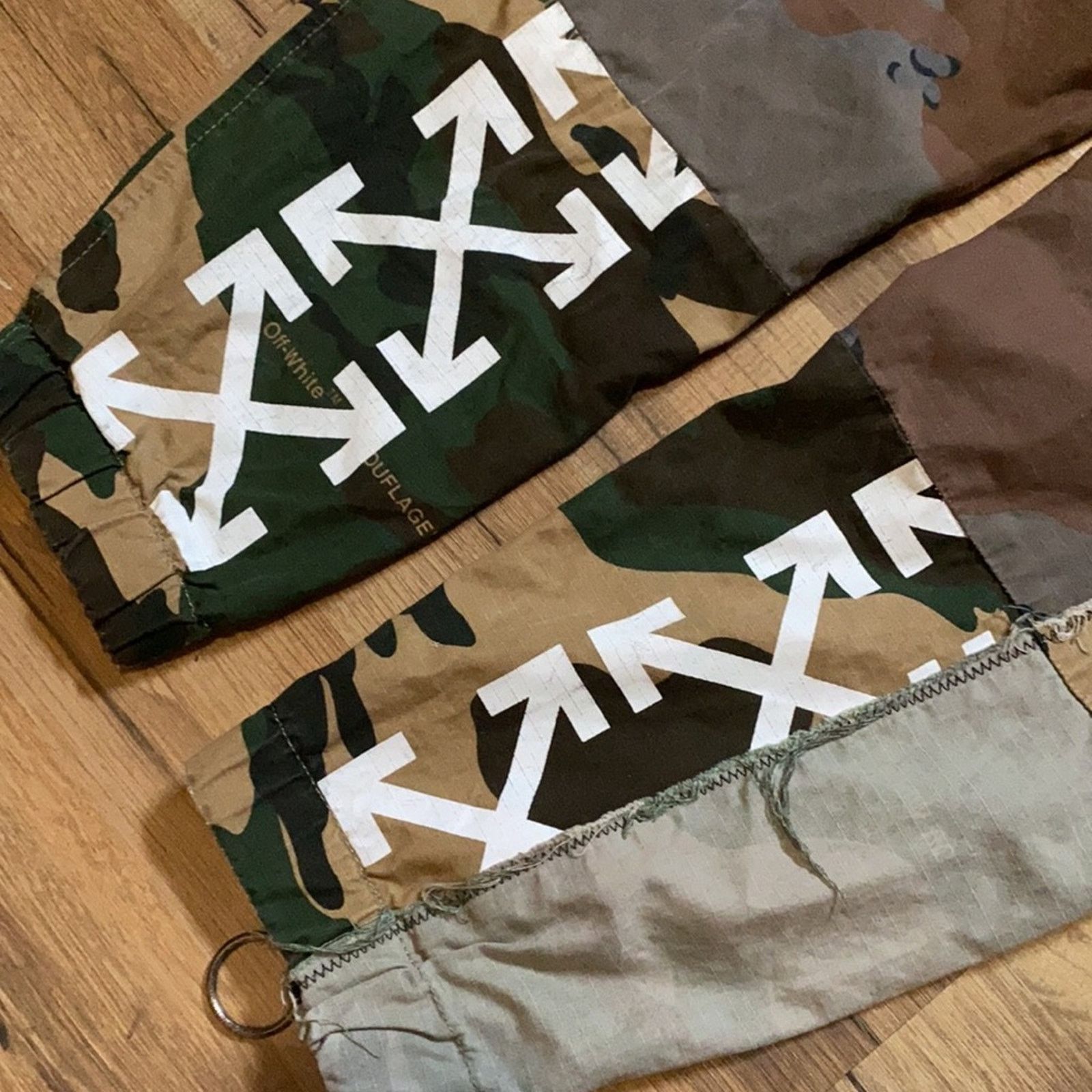 Off-White Off-White Camouflage Cargo Jogger Pants Size US 31 - 7 Thumbnail