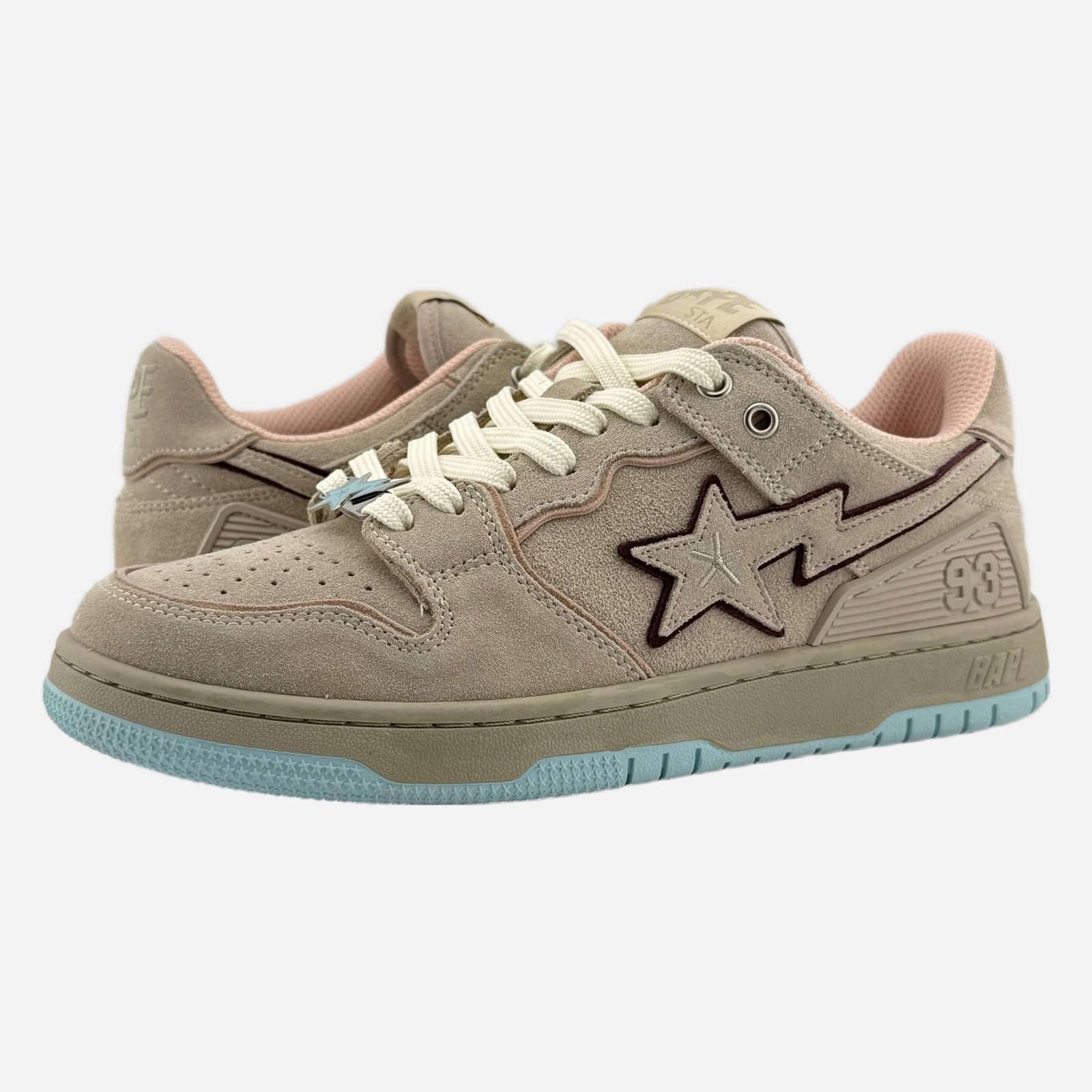 A Bathing Ape Bape SK8 Sta BAPY Sand Wash 7W Used