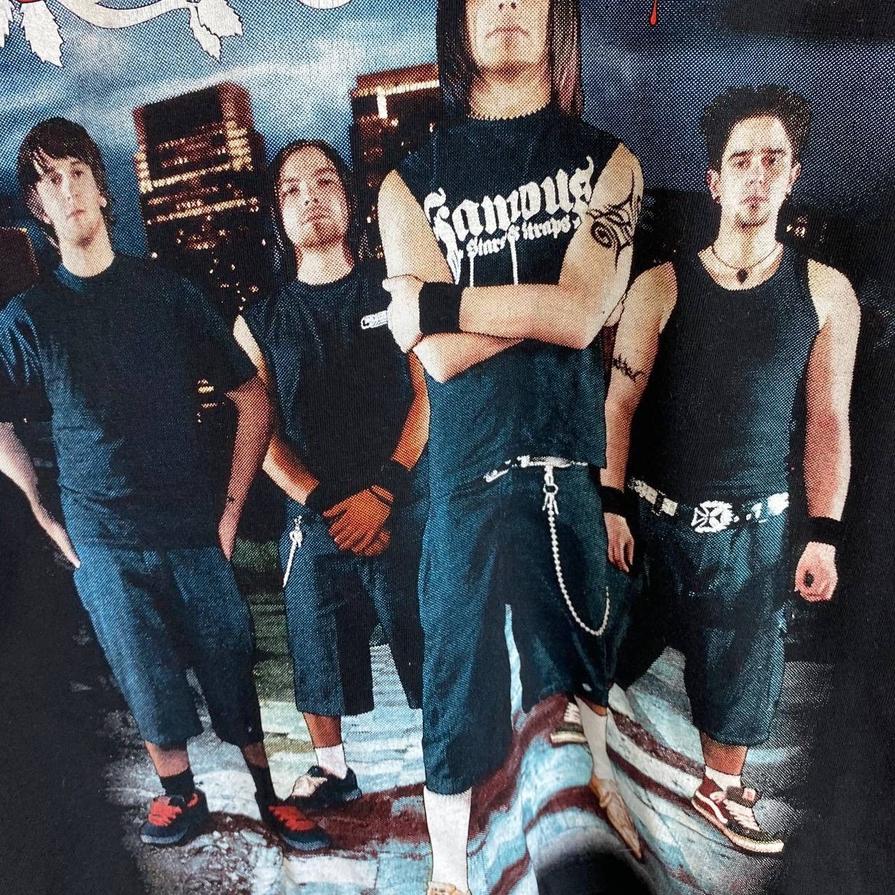 Band Tees × Vintage Vintage Bullet For My Valentine Overprinted y2k rock band te Size US S / EU 44-46 / 1 - 3 Thumbnail