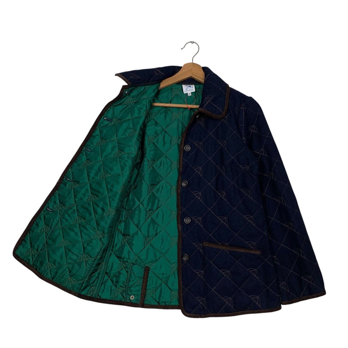 Japanese Brand Vintage ARNOLD PALMER TIMELESS Quilted Jacket #2731-C123 Size S / US 4 / IT 40 - 9 Thumbnail