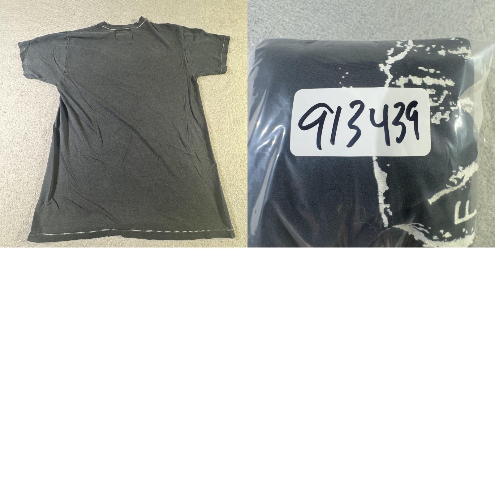 Vintage Brothers Galleon Black Graphic Tee Mens Small Hold Fast Tattoo T-Shirt Size US S / EU 44-46 / 1 - 8 Thumbnail