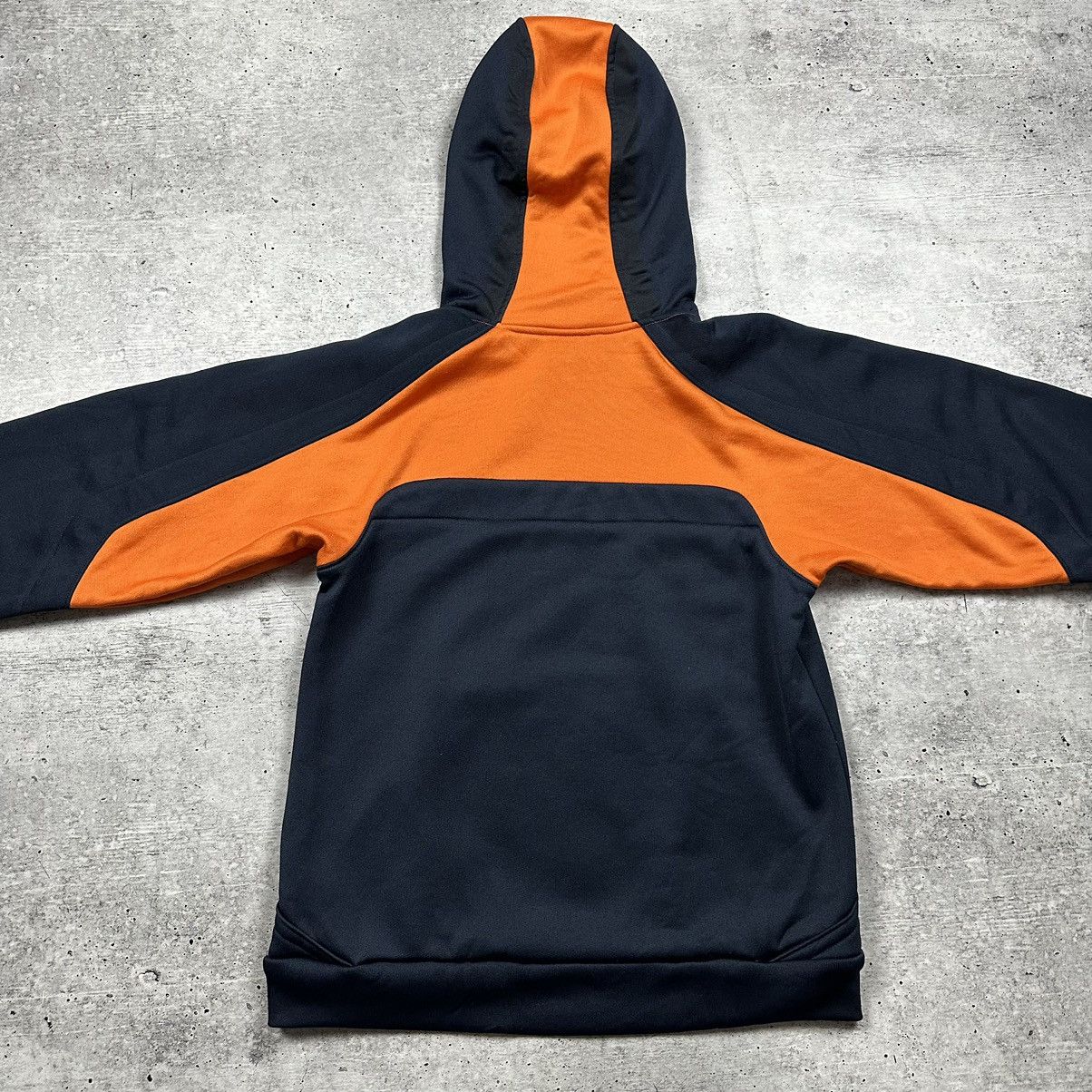 Nike Vintage Nike Hoodie Swoosh Logo Orange Navy Men’s Size S Size US S / EU 44-46 / 1 - 13 Thumbnail