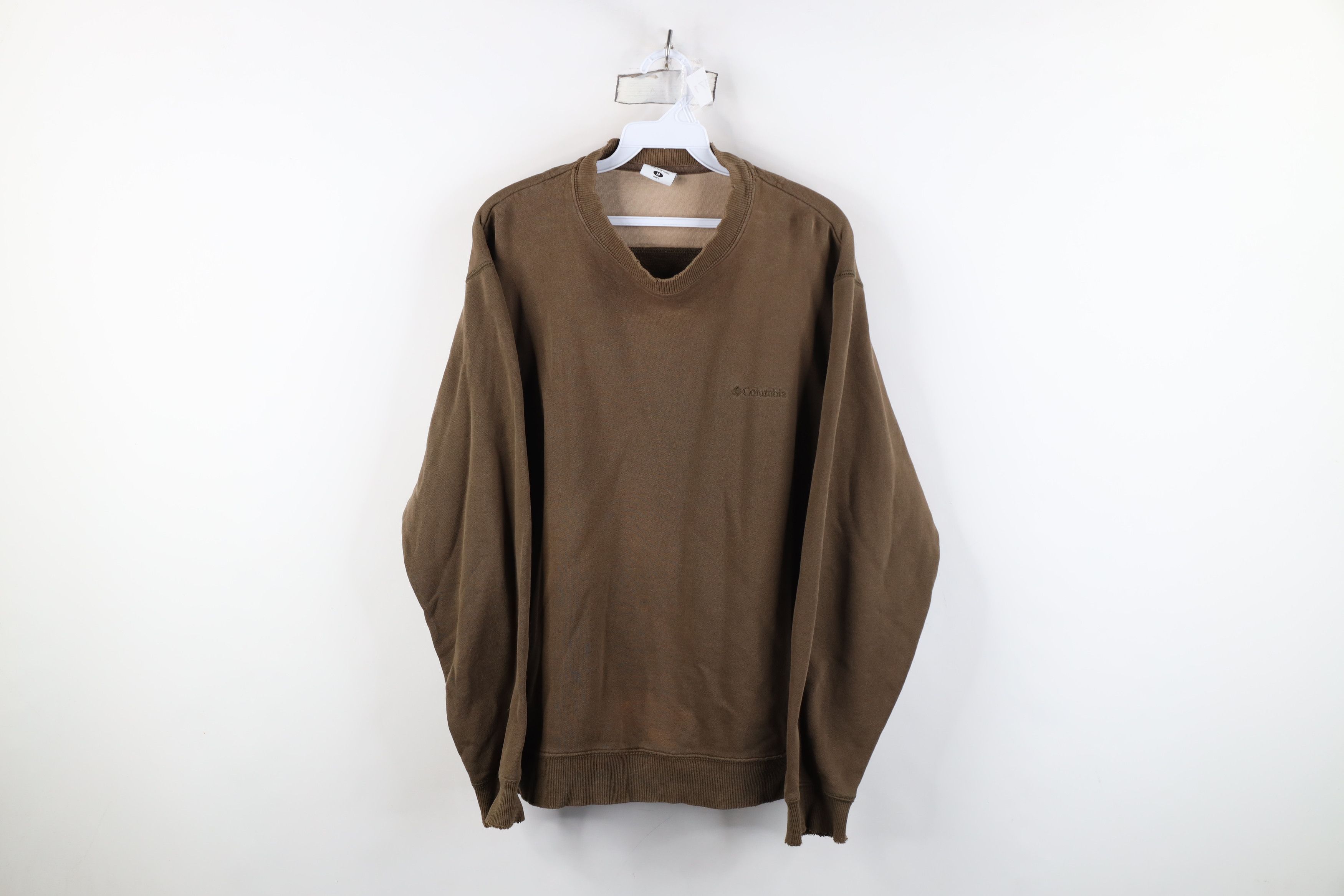 Columbia Vintage Columbia Spell Out Crewneck Sweatshirt Brown Size US M / EU 48-50 / 2 - 1 Thumbnail