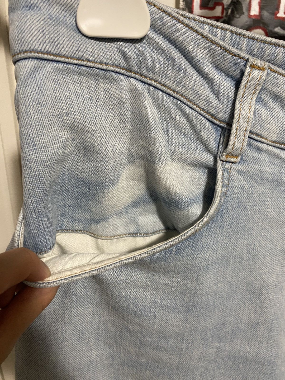 Givenchy Givenchy Wide Jeans Size US 30 / EU 46 - 4 Thumbnail
