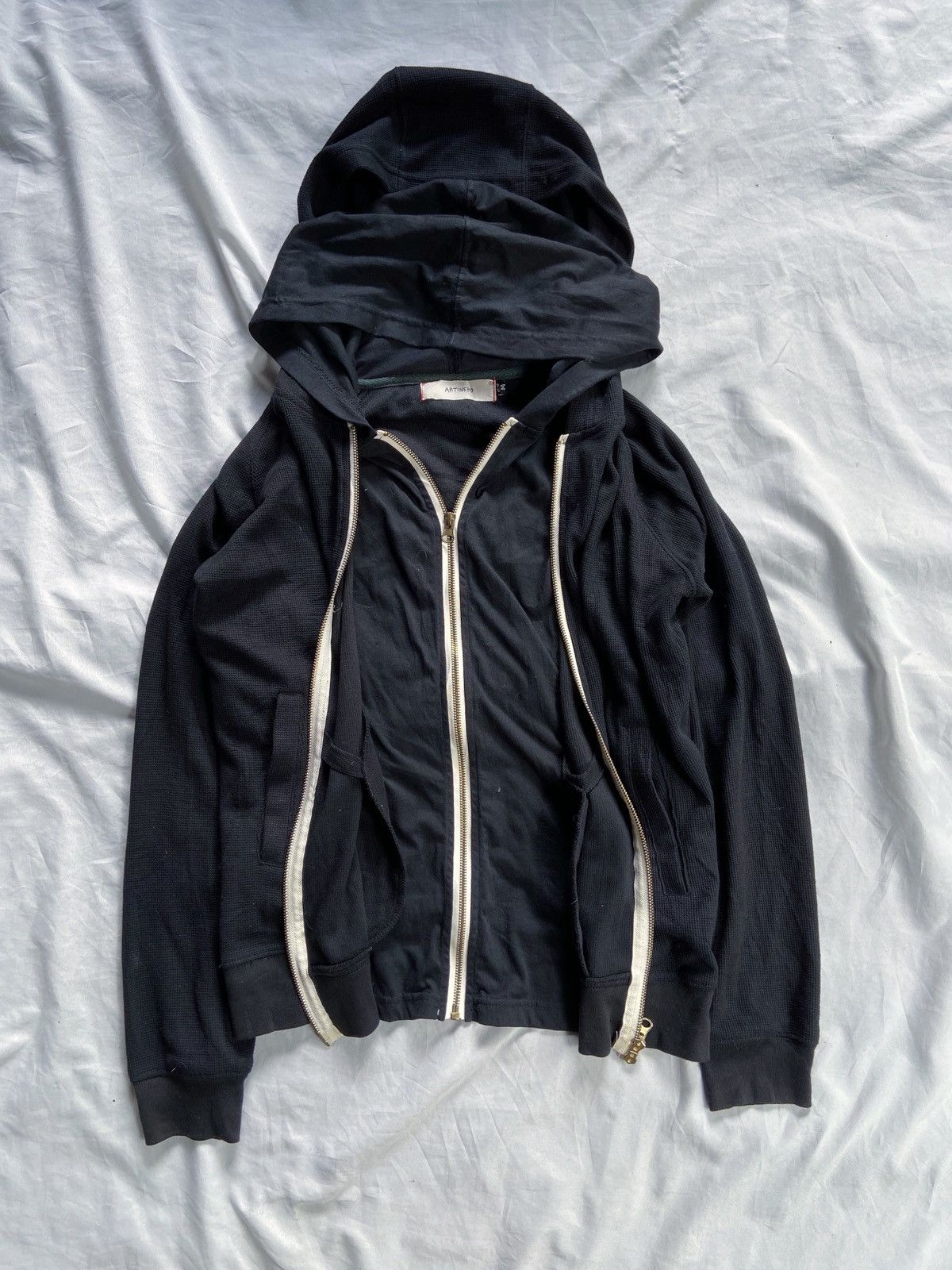 20471120 ARTINERO ART WORK DOUBLE LAYER ZIP HOODIE Size US M / EU 48-50 / 2 - 1 Thumbnail