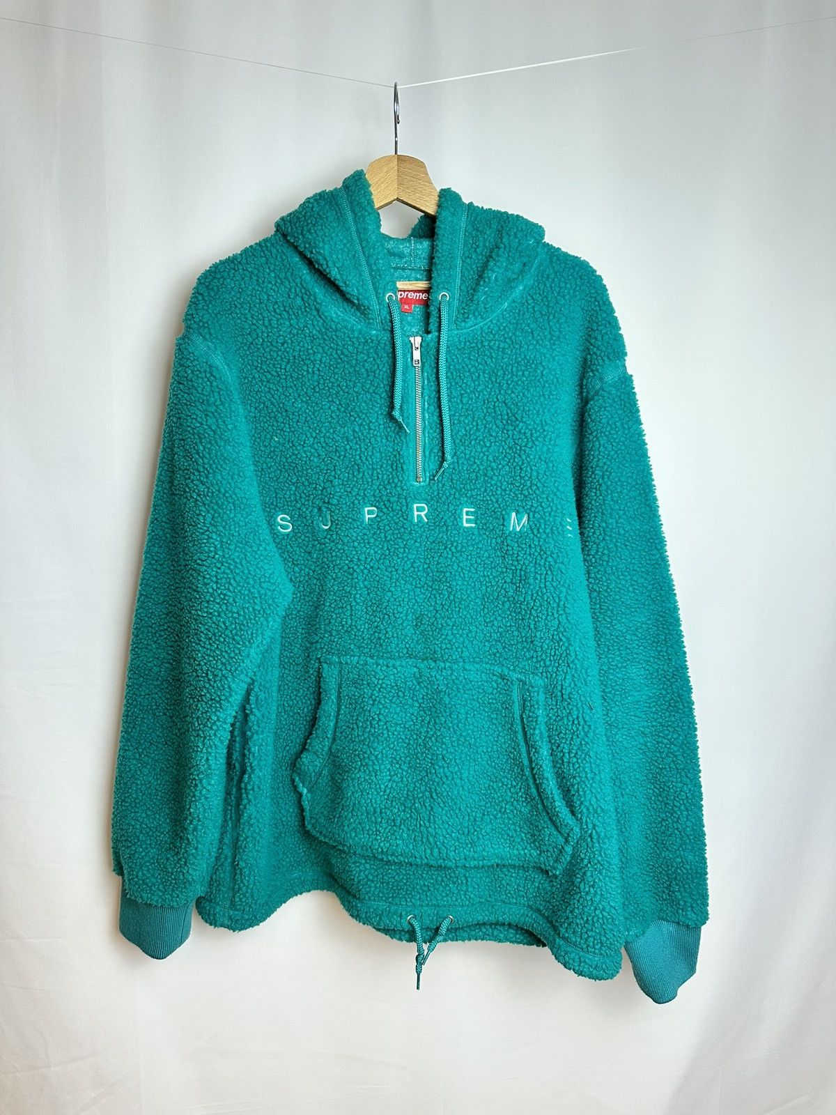 Image of Supreme Sherpa Fleece Fw2015 in Green, Men's (Size XL)