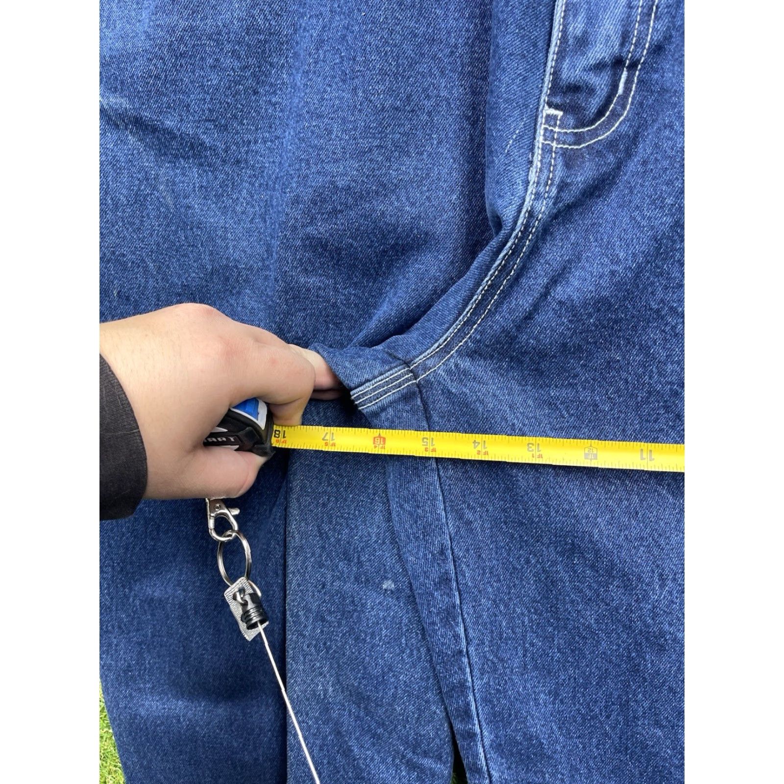 Vintage VINTAGE Musso Jeans Men 44x32 Baggy Wide-Leg Denim 5-Pocket Grunge NWT Retro Workwear Blue Cotton Musso Mens Jeans 90s Style Size US 44 / EU 60 - 7 Thumbnail