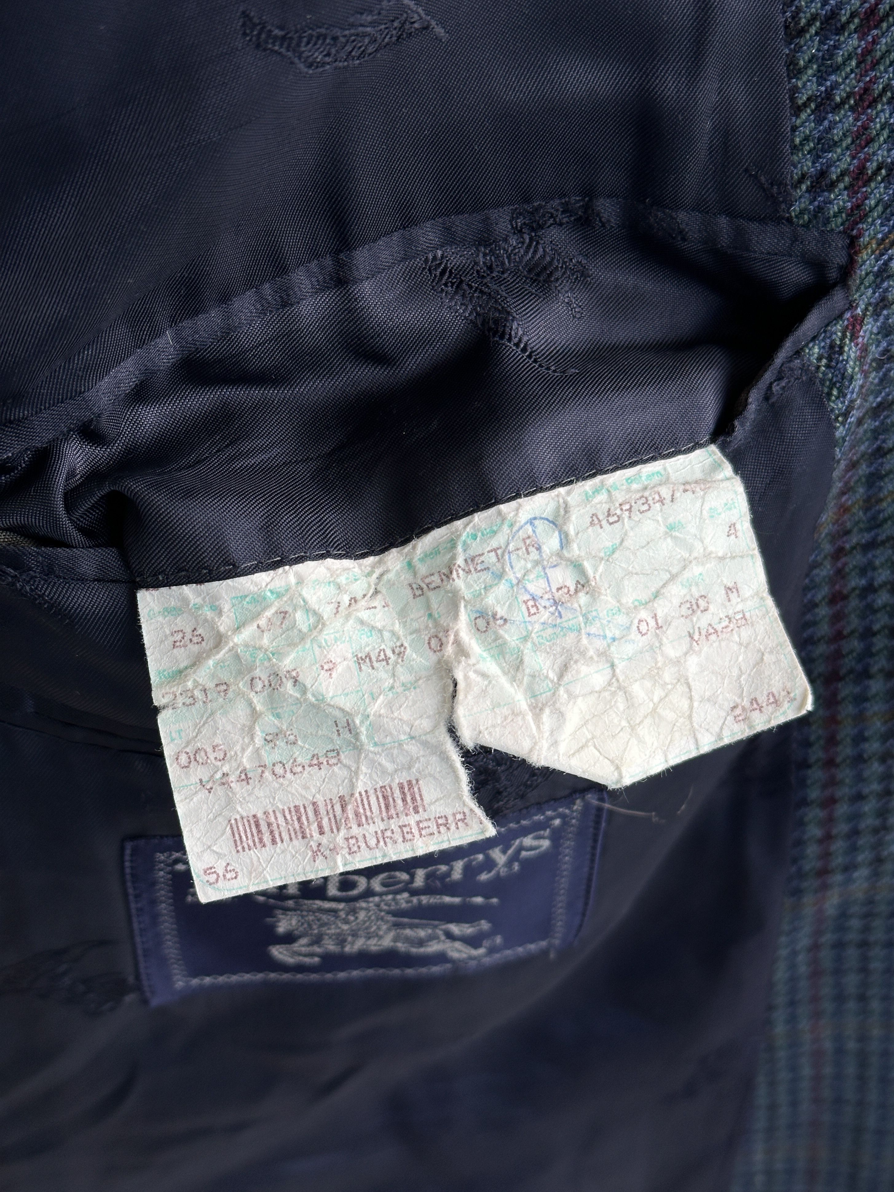 Burberry Vintage Burberry Blazer Jacket Size 52R - 8 Thumbnail