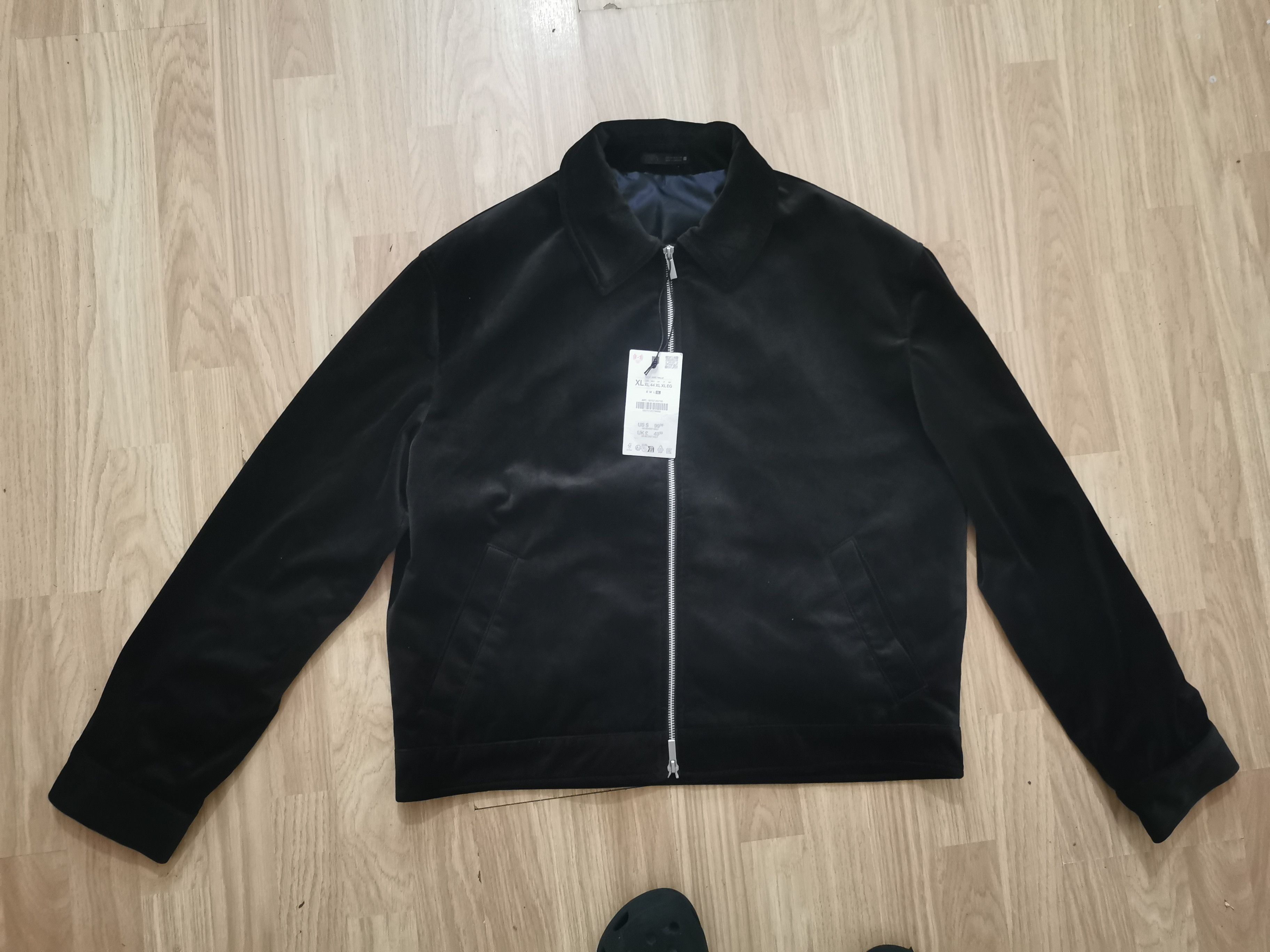 Zara Zara man textured velour overshirt size XL Size US S / EU 44-46 / 1 - 3 Thumbnail