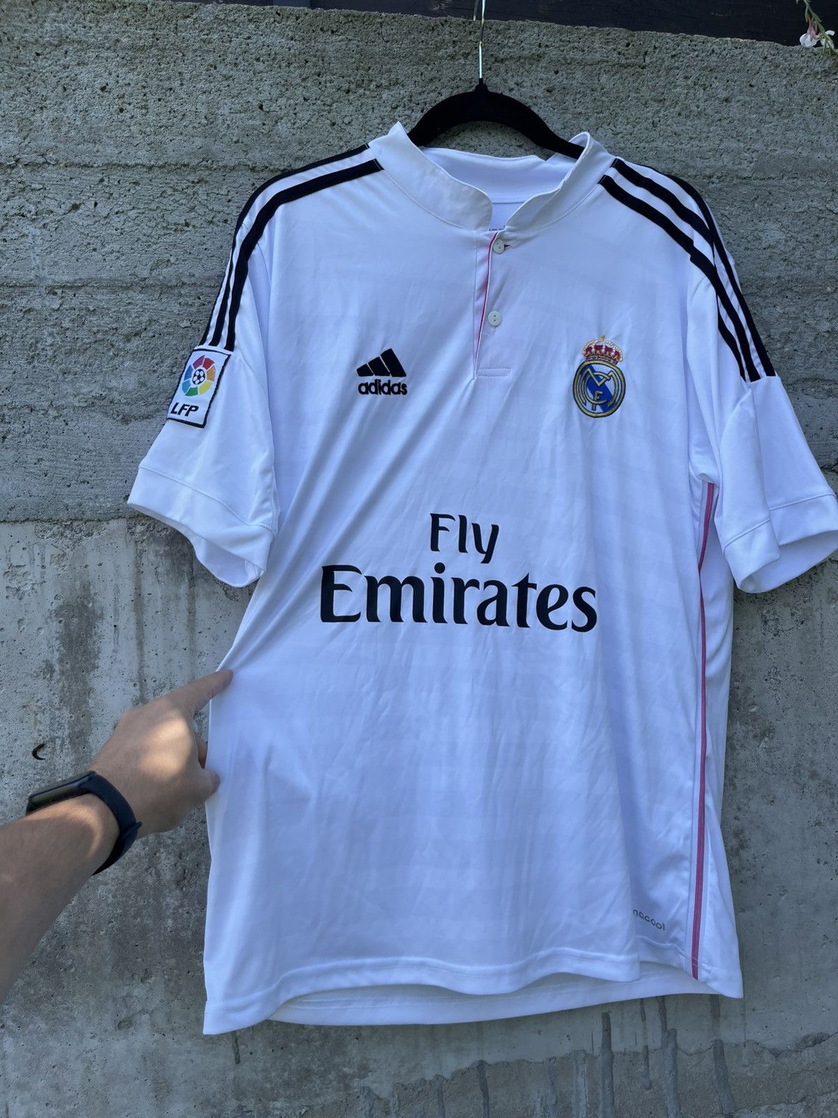 Adidas Adidas Real Madrid Sergio Ramos White Jersey Size US XL / EU 56 / 4 - 9 Thumbnail