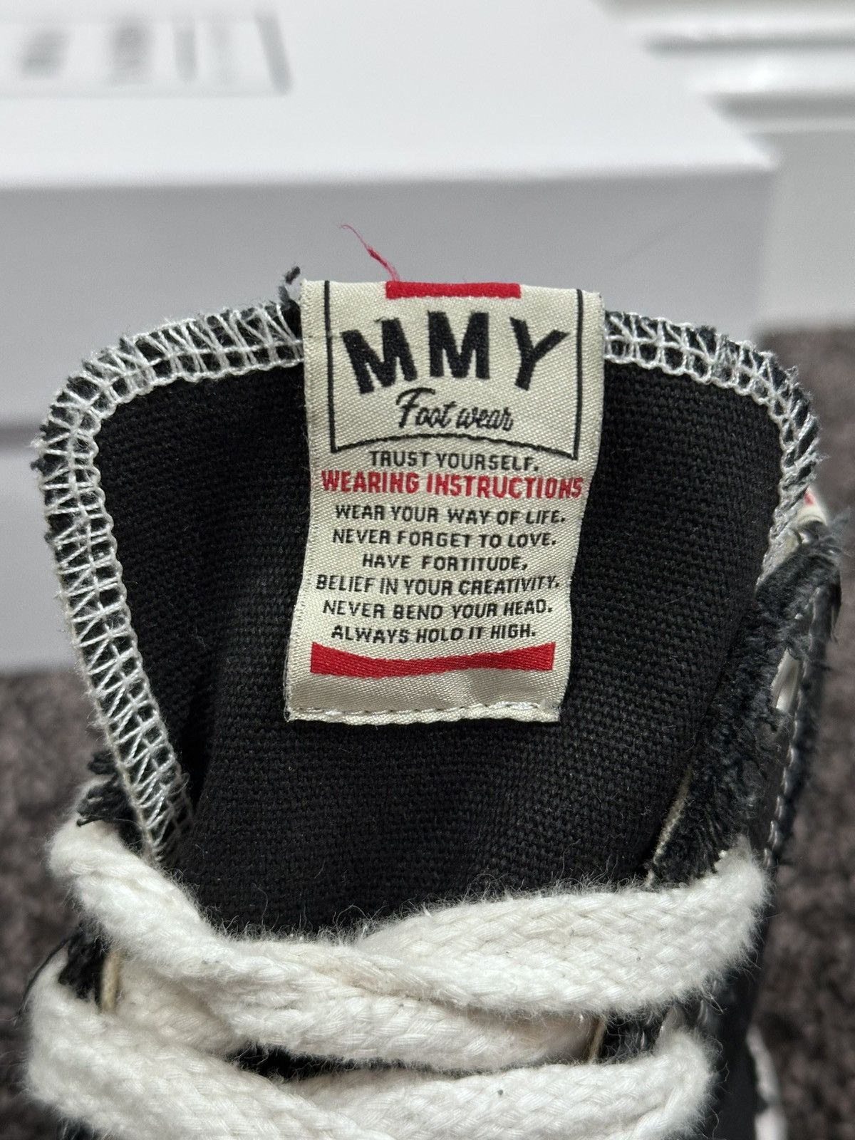Maison MIHARA YASUHIRO Maison Mihara Yashurio MMY Black Hank OG High Sneakers Size US 11 / EU 44 - 11 Thumbnail